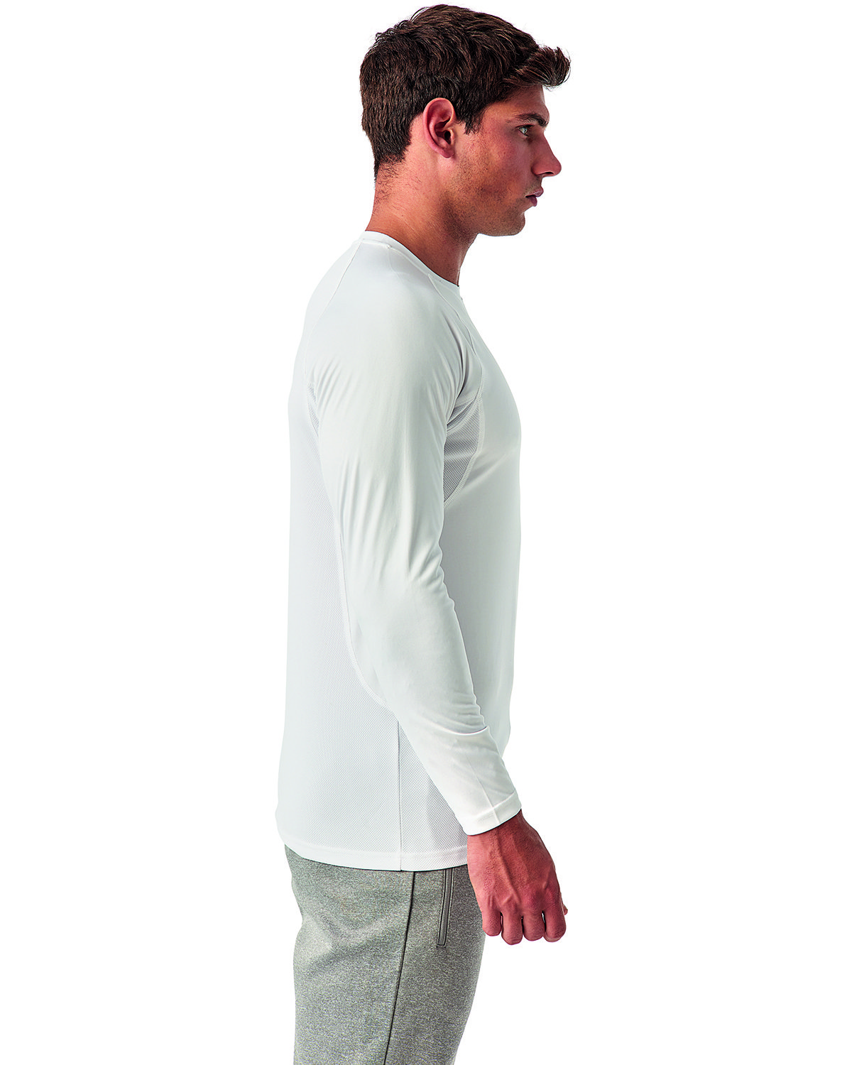 TD050 TriDri Unisex Panelled Long-Sleeve Tech T-Shirt - Siide Image