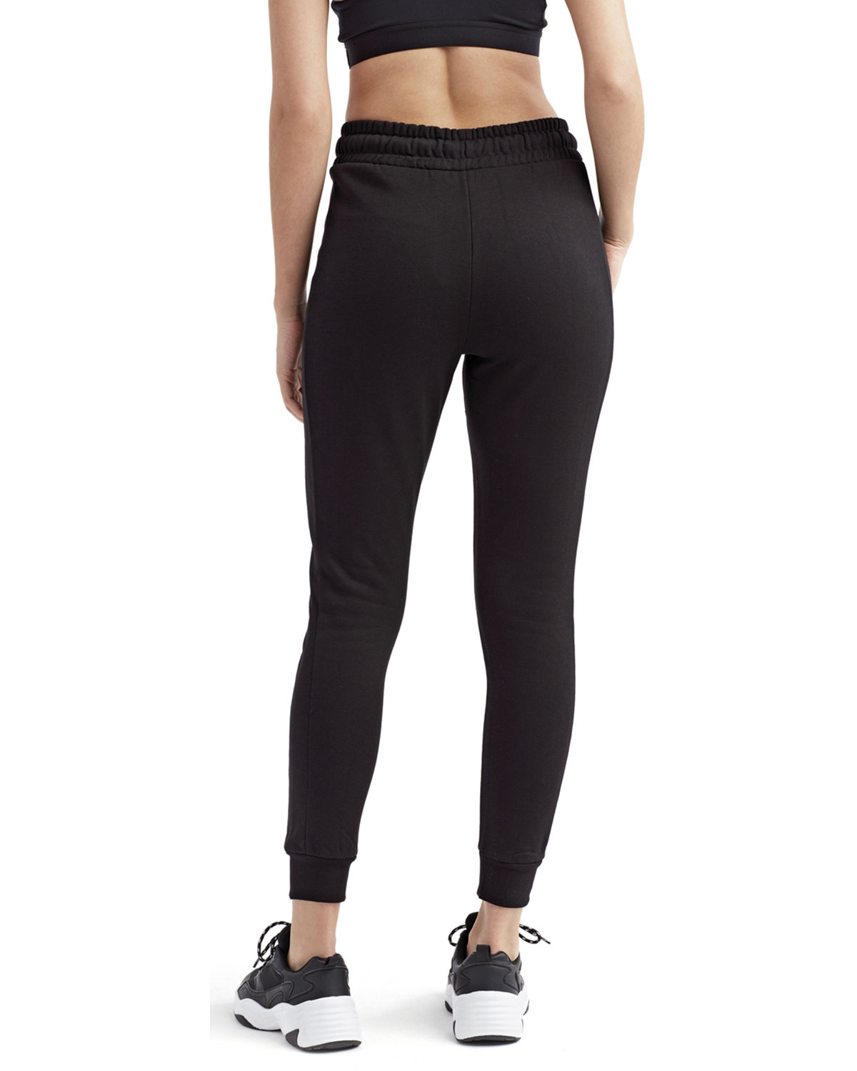 TD055 TriDri Ladies Fitted Yoga Jogger - Back Image
