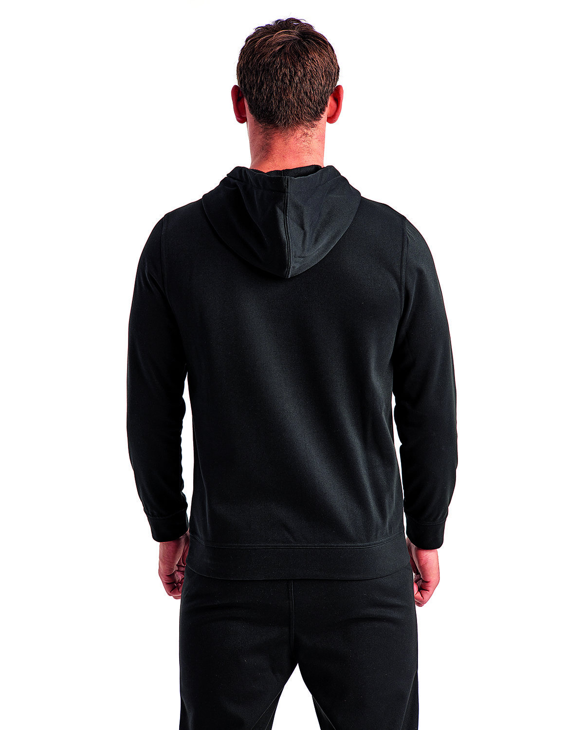 TD448 TriDri Unisex Spun Dye Hooded Sweatshirt - Back Image
