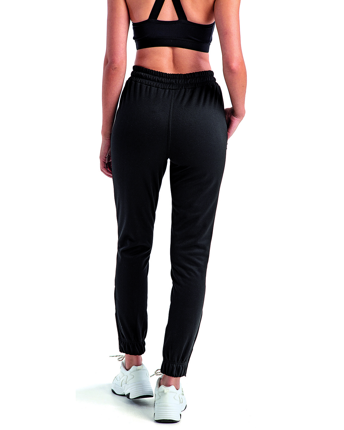 TD499 TriDri Ladies Spun Dye Jogger - Back Image