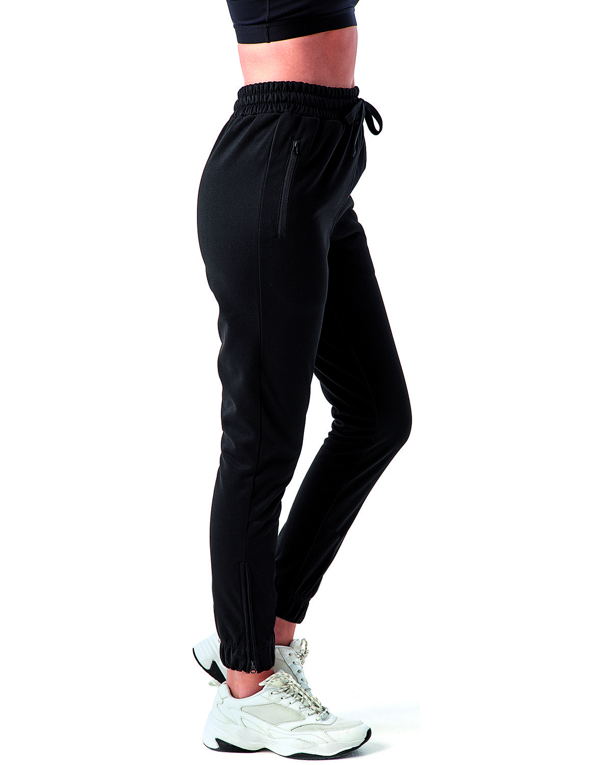 TD499 TriDri Ladies Spun Dye Jogger - Siide Image