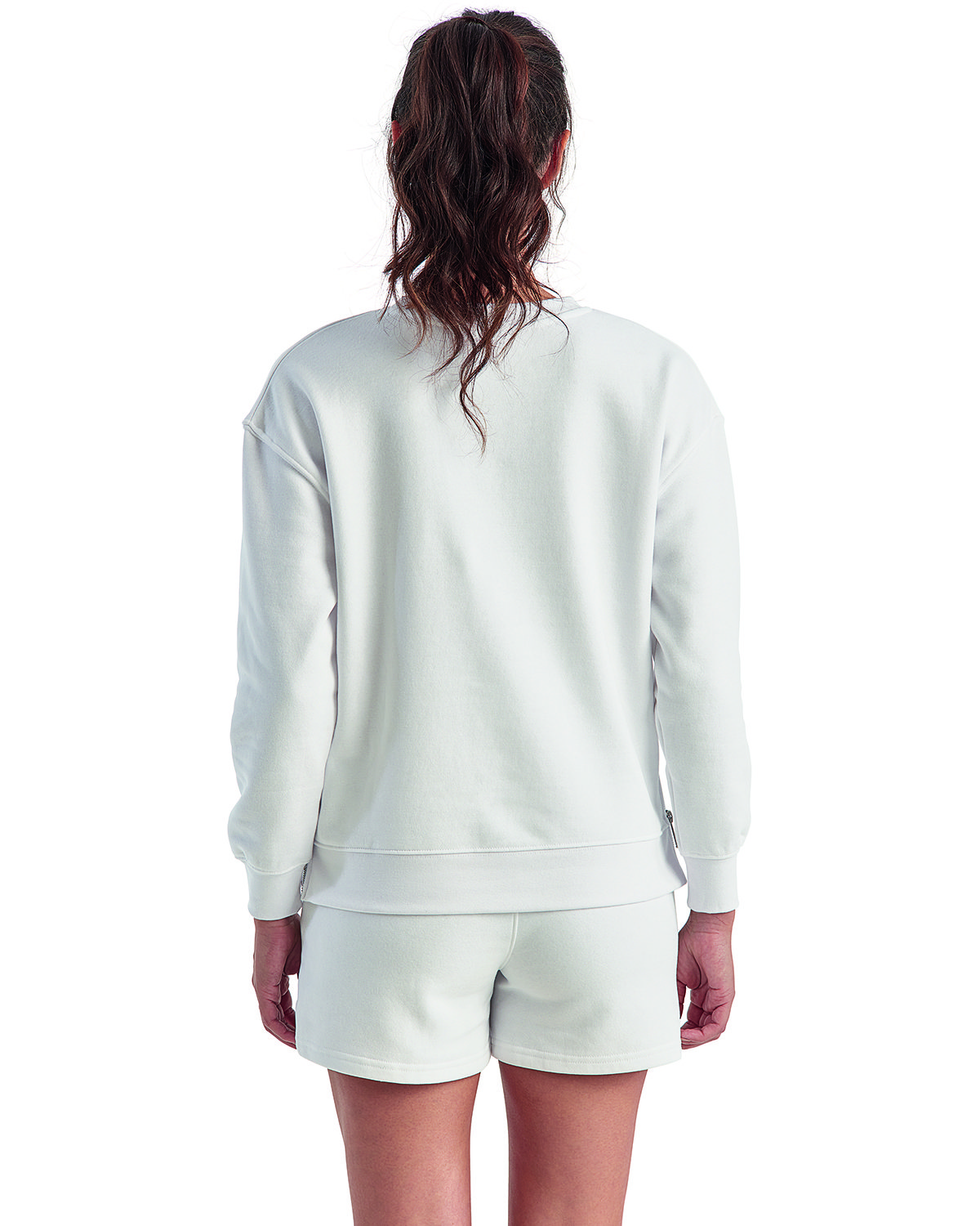 TD600 TriDri Ladies Billie Side-Zip Sweatshirt - Back Image