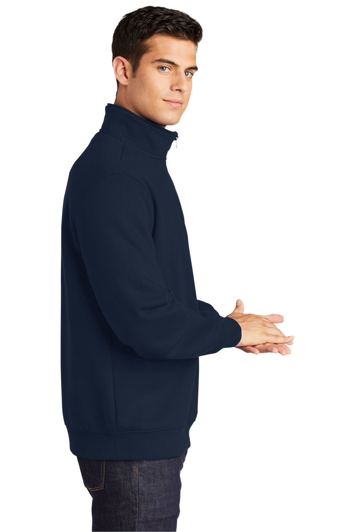 TST253 Sport-Tek Tall 1/4-Zip Sweatshirt - Siide Image