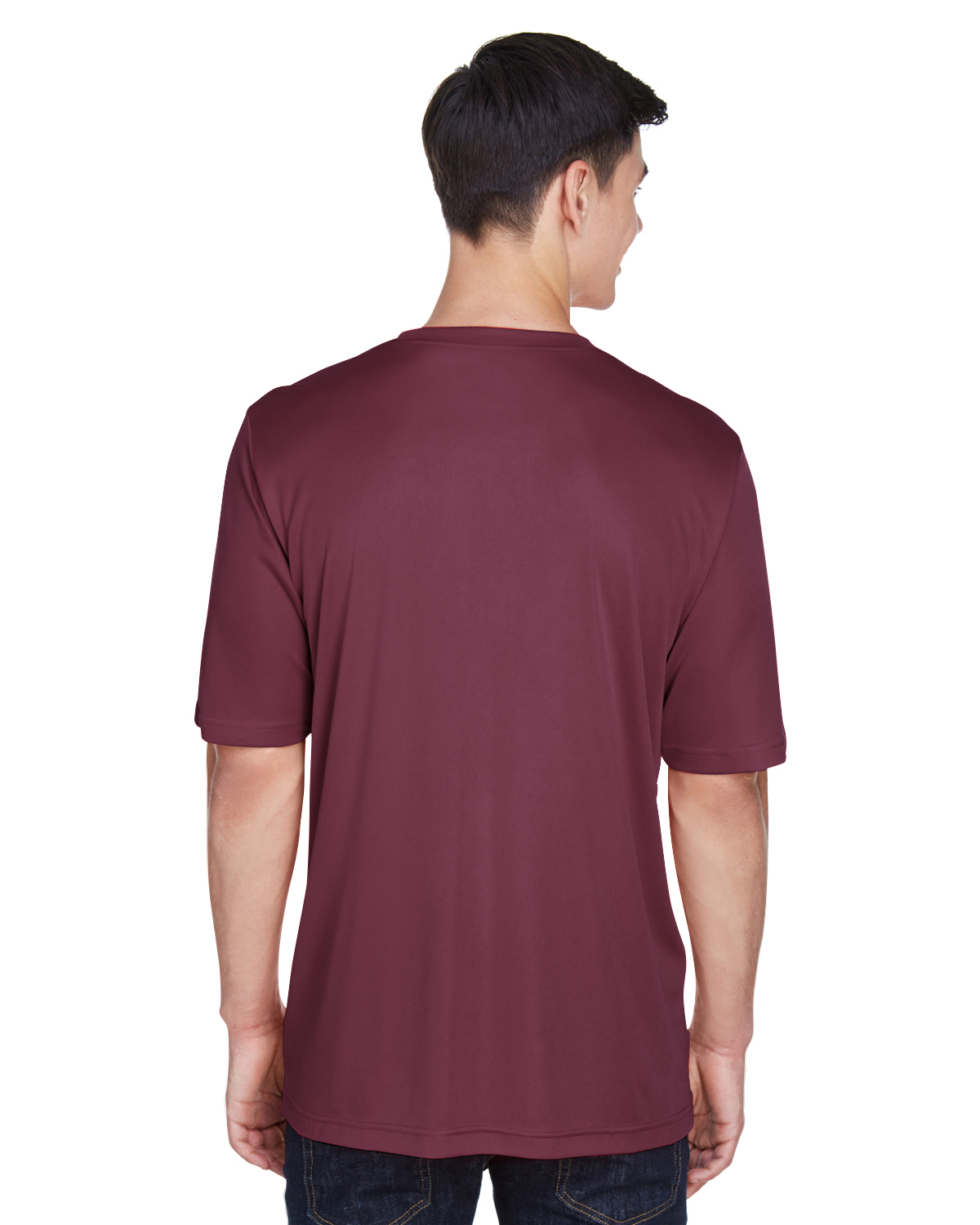 TT11 Team 365 Mens Zone Performance T-Shirt - Back Image