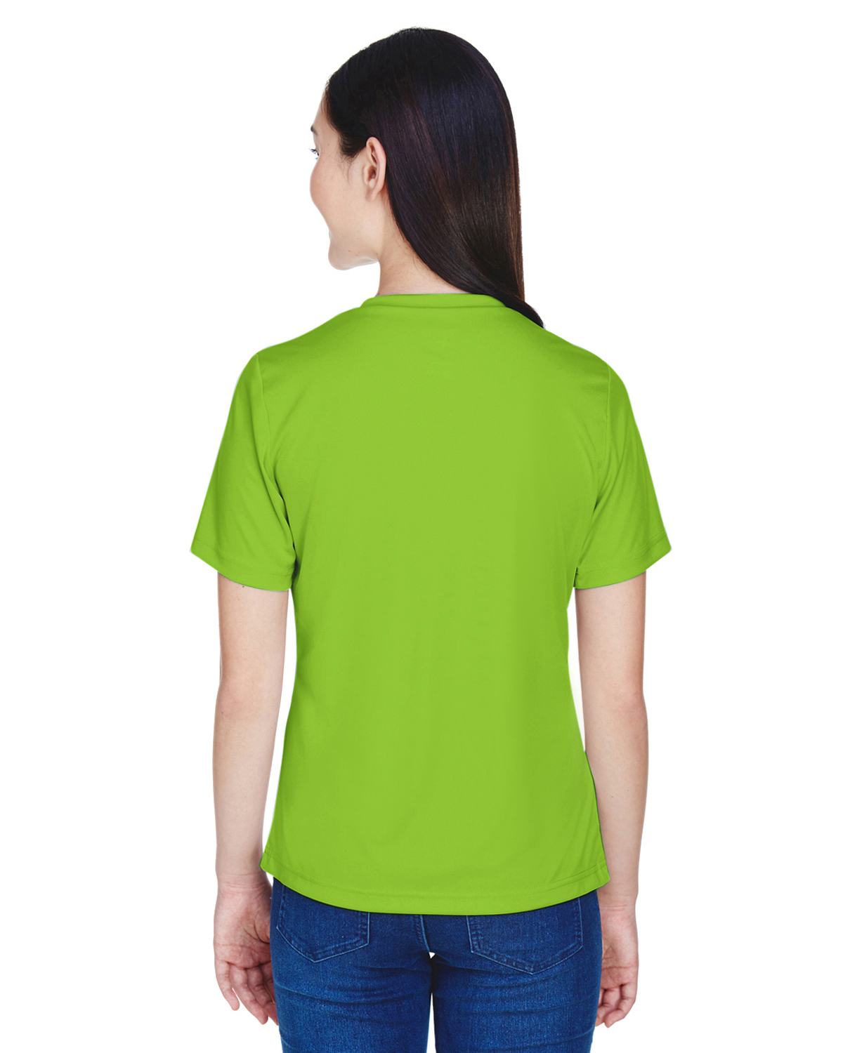 TT11W Team 365 Ladies Zone Performance T-Shirt - Back Image