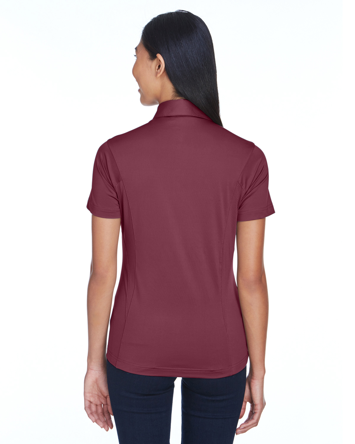 TT20W Team 365 Ladies Charger Performance Polo - Back Image