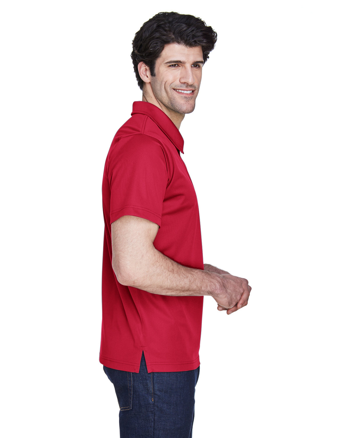 TT21 Team 365 Mens Command Snag Protection Polo - Siide Image