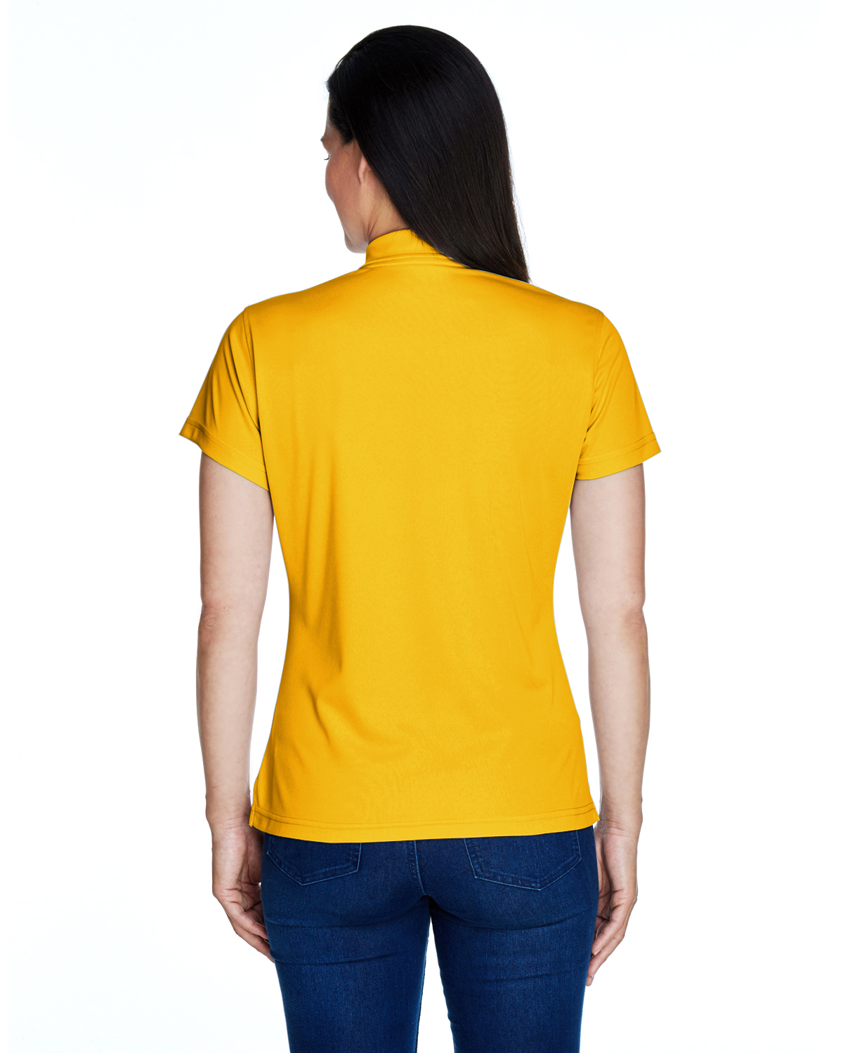 TT21W Team 365 Ladies Command Snag Protection Polo - Back Image