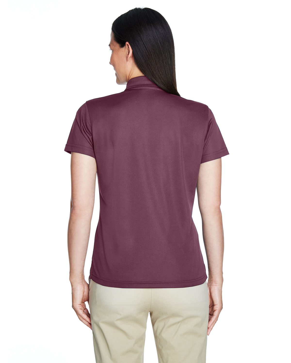 TT21W Team 365 Ladies Command Snag Protection Polo - Back Image