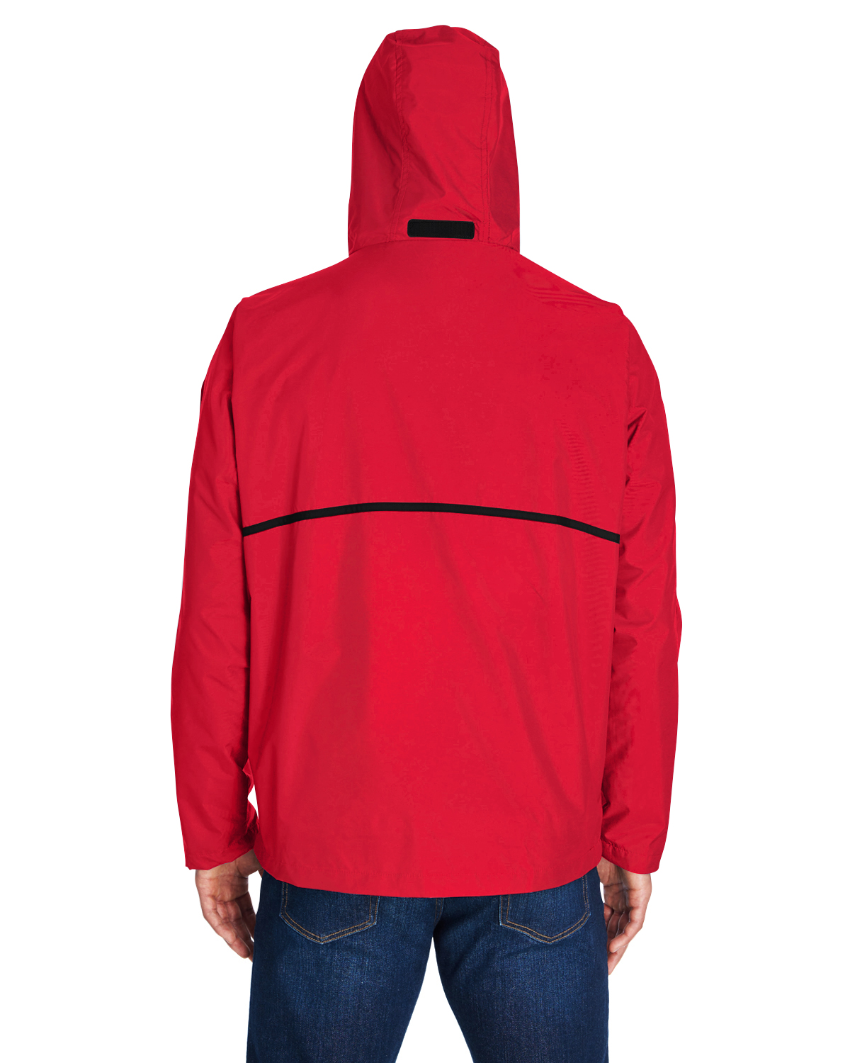 TT70 Team 365 Adult Conquest Jacket with Mesh Lining TT70 Team 365 Adult Conquest Jacket with Mesh Lining - Back Image