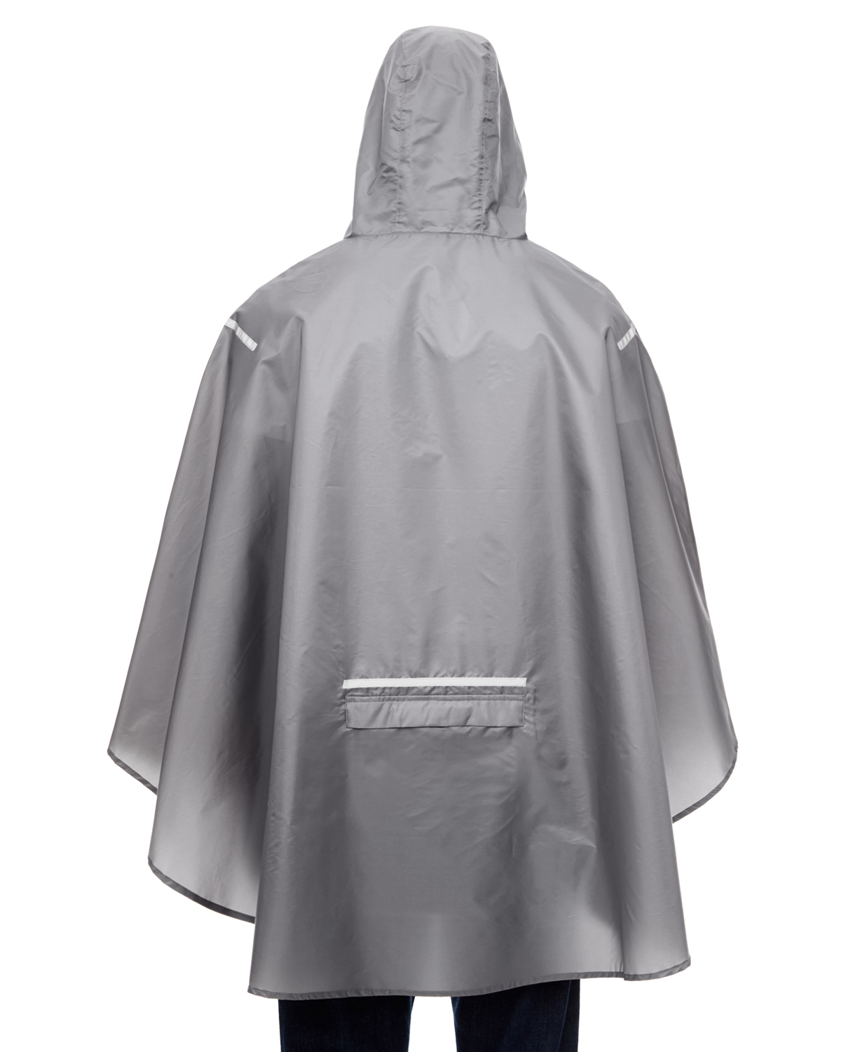 TT71 Team 365 Adult Zone Protect Packable Poncho TT71 Team 365 Adult Zone Protect Packable Poncho - Back Image