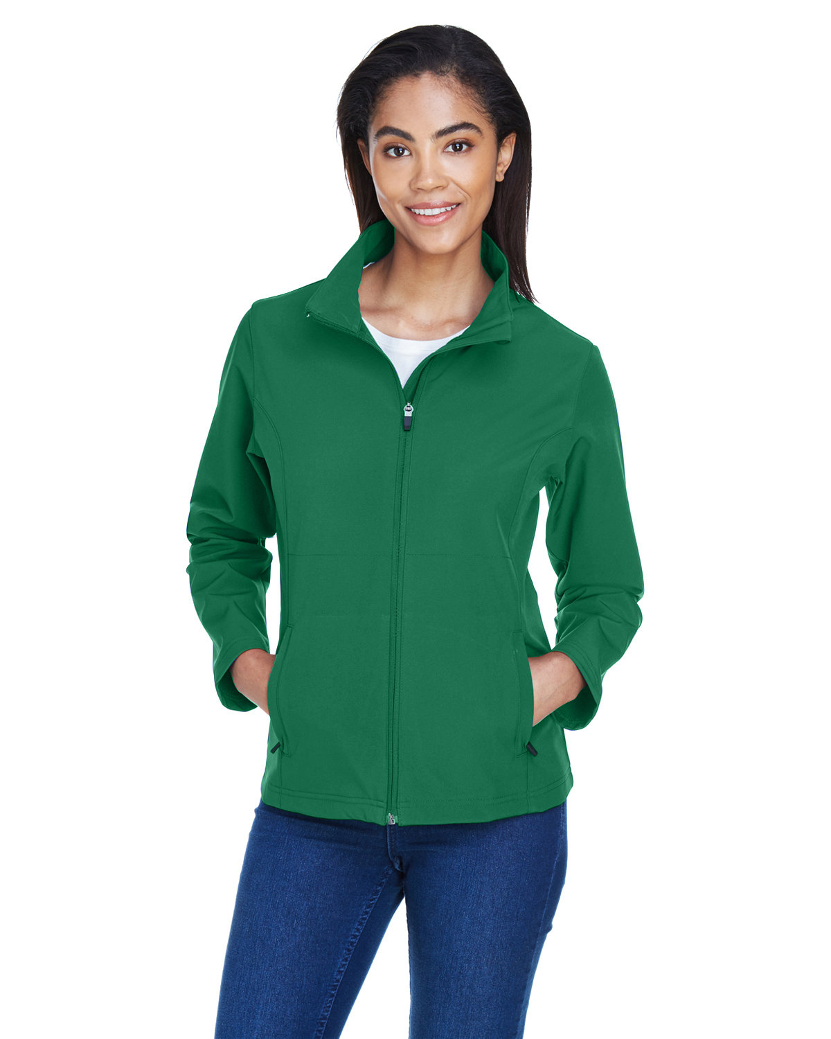 TT80W Team 365 Ladies Leader Soft Shell Jacket TT80W Team 365 Ladies Leader Soft Shell Jacket