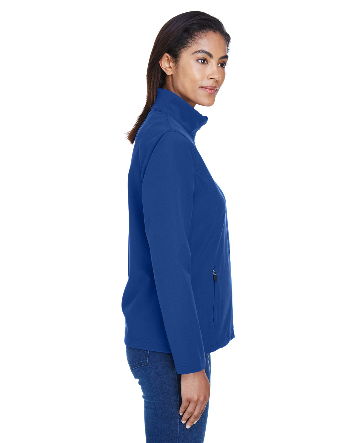 TT80W Team 365 Ladies Leader Soft Shell Jacket - Siide Image