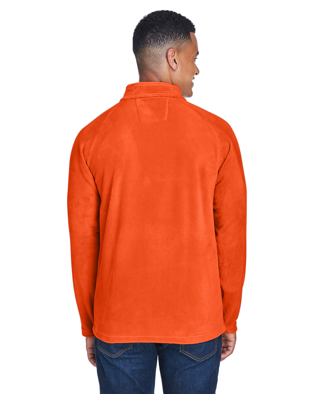TT90 Team 365 Mens Campus Microfleece Jacket - Back Image