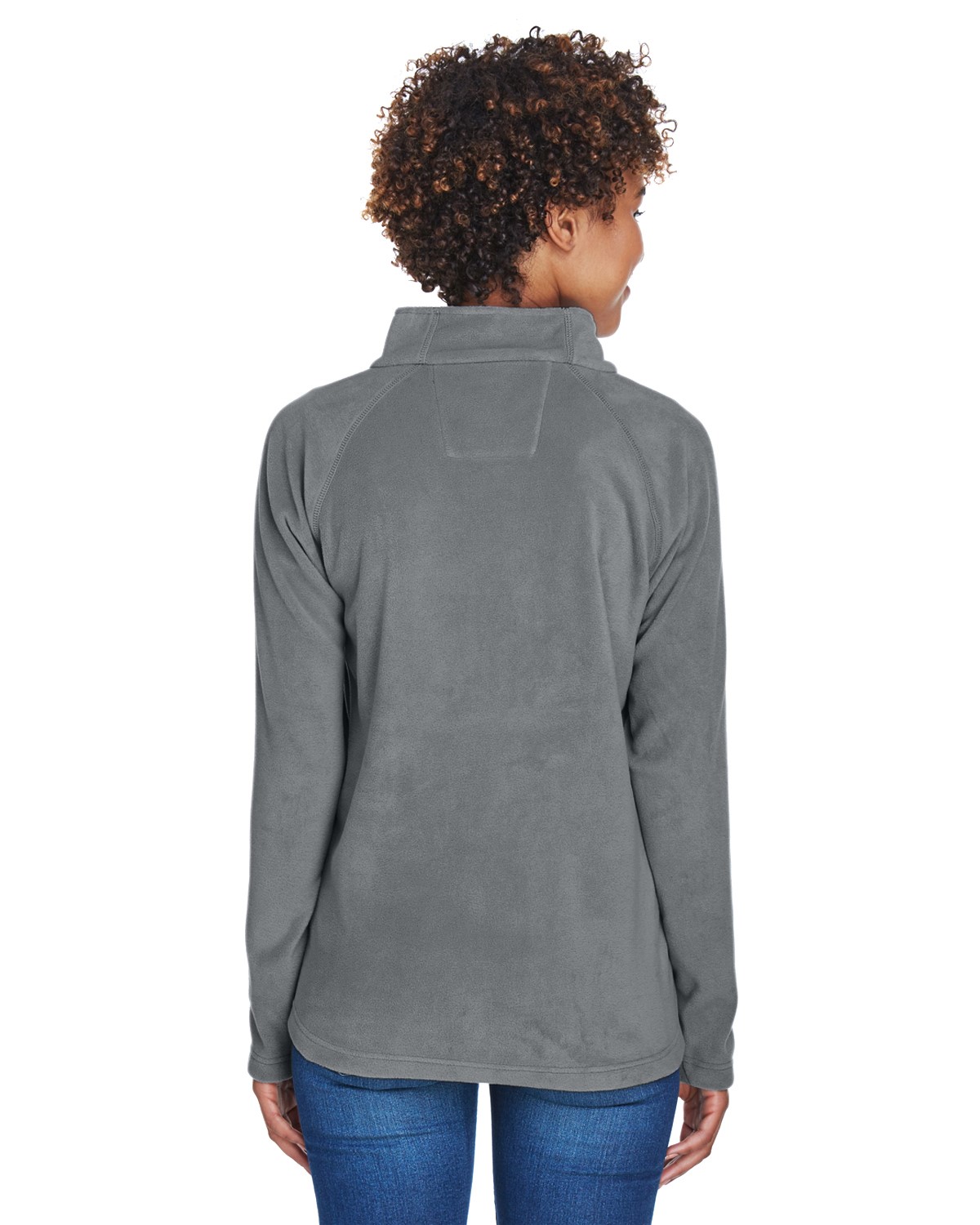 TT90W Team 365 Ladies Campus Microfleece Jacket TT90W Team 365 Ladies Campus Microfleece Jacket - Back Image