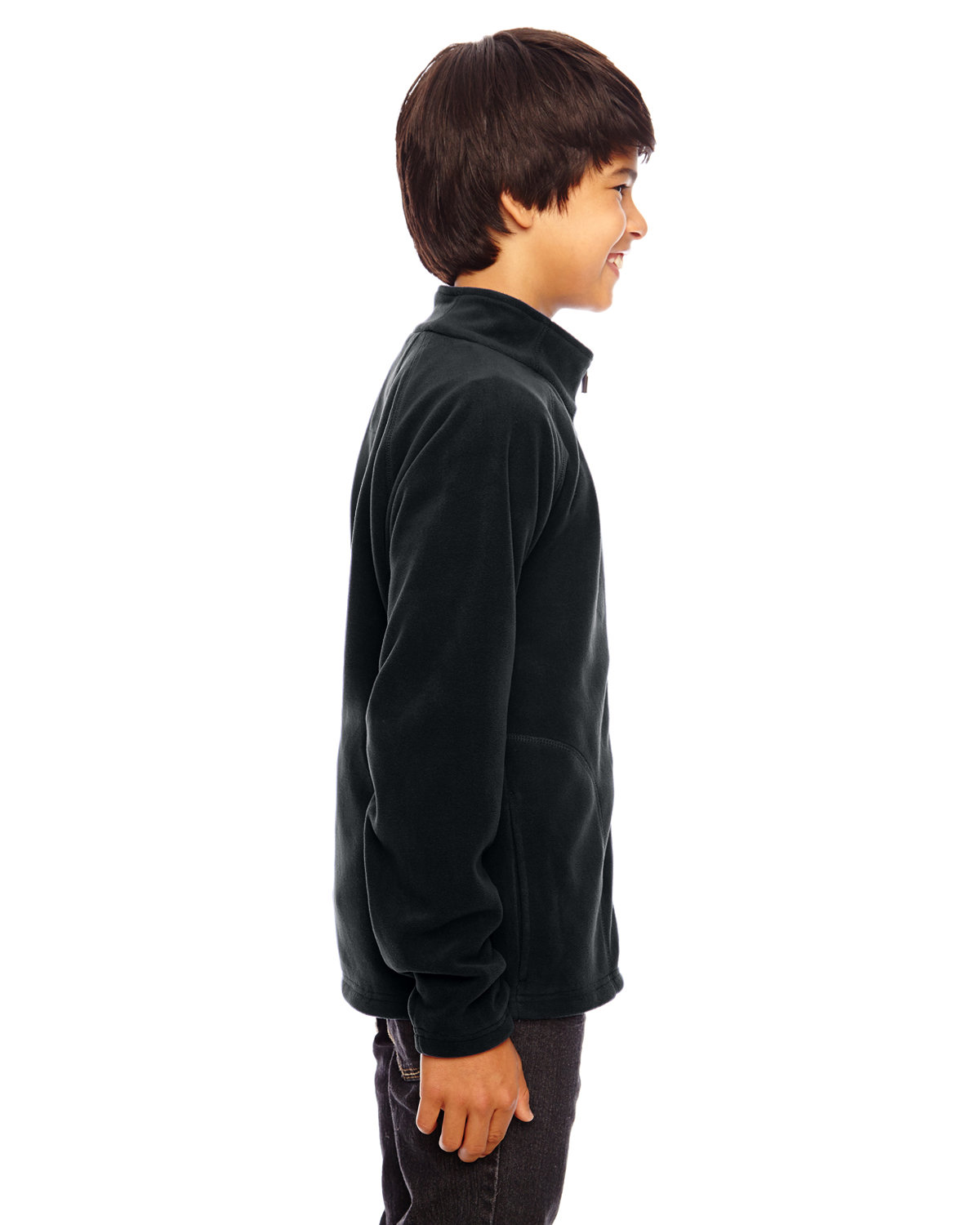 TT90Y Team 365 Youth Campus Microfleece Jacket - Siide Image