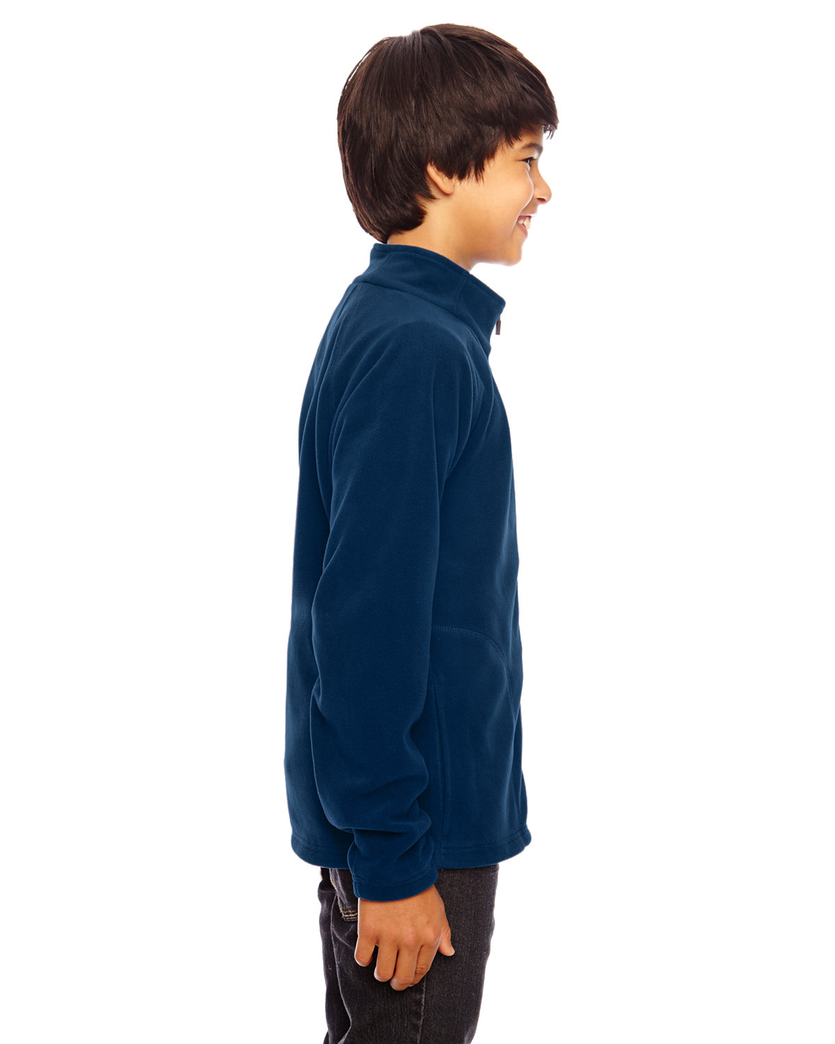 TT90Y Team 365 Youth Campus Microfleece Jacket - Siide Image