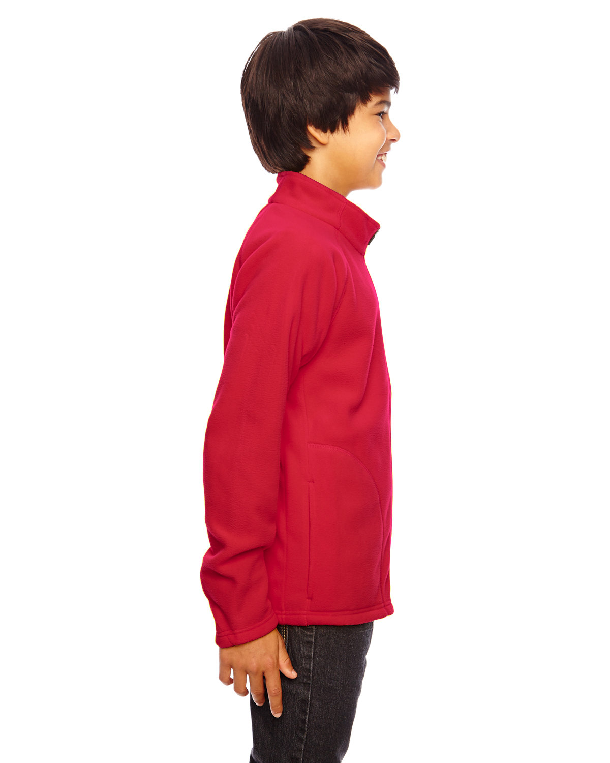 TT90Y Team 365 Youth Campus Microfleece Jacket - Siide Image