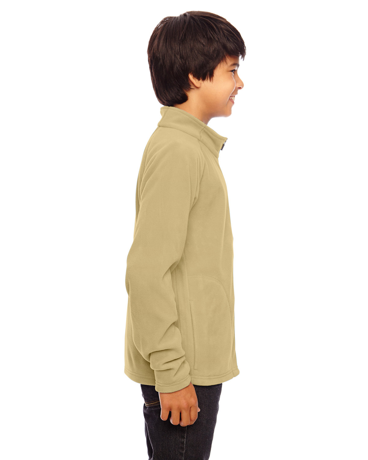 TT90Y Team 365 Youth Campus Microfleece Jacket - Siide Image