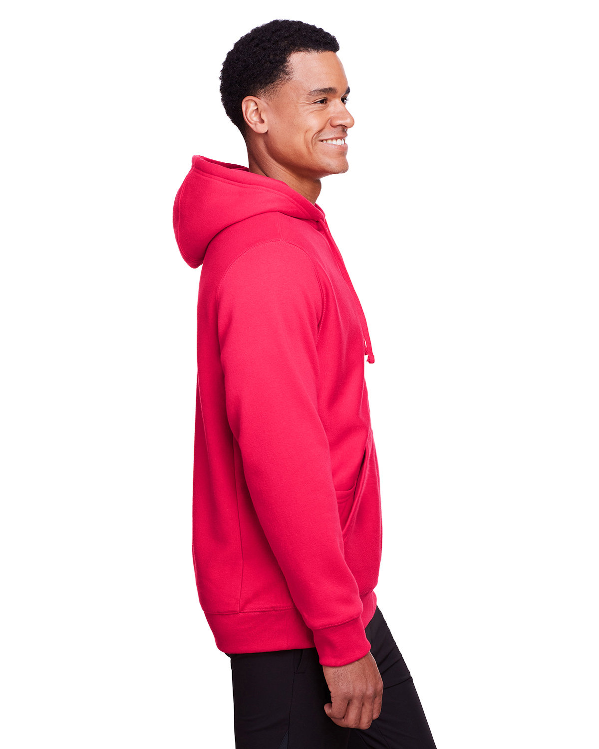 TT95 Team 365 Mens Zone HydroSport Heavyweight Full-Zip Hooded Sweatshirt - Siide Image