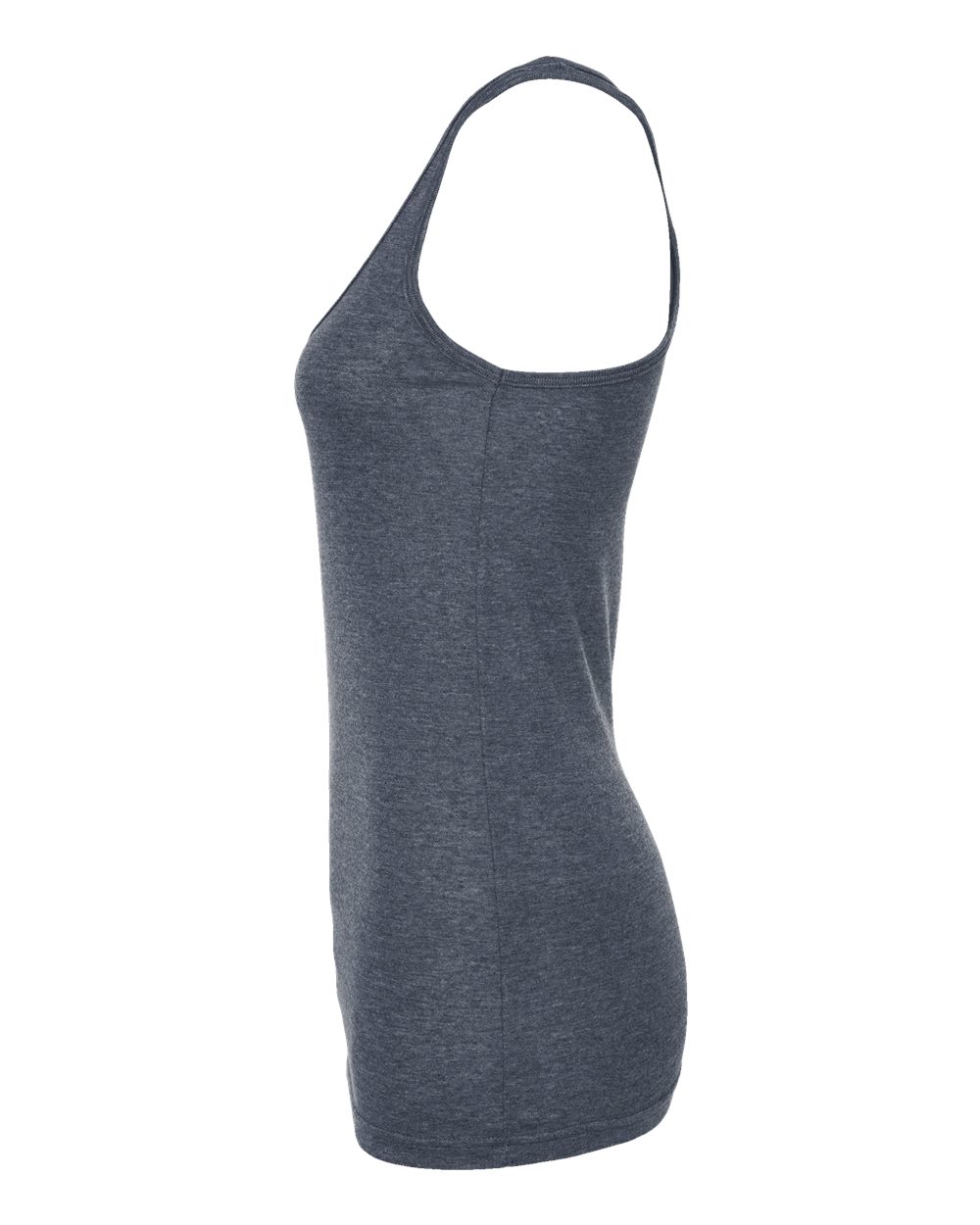 190 Tultex Womens Poly-Rich Racerback Tank Top - Siide Image