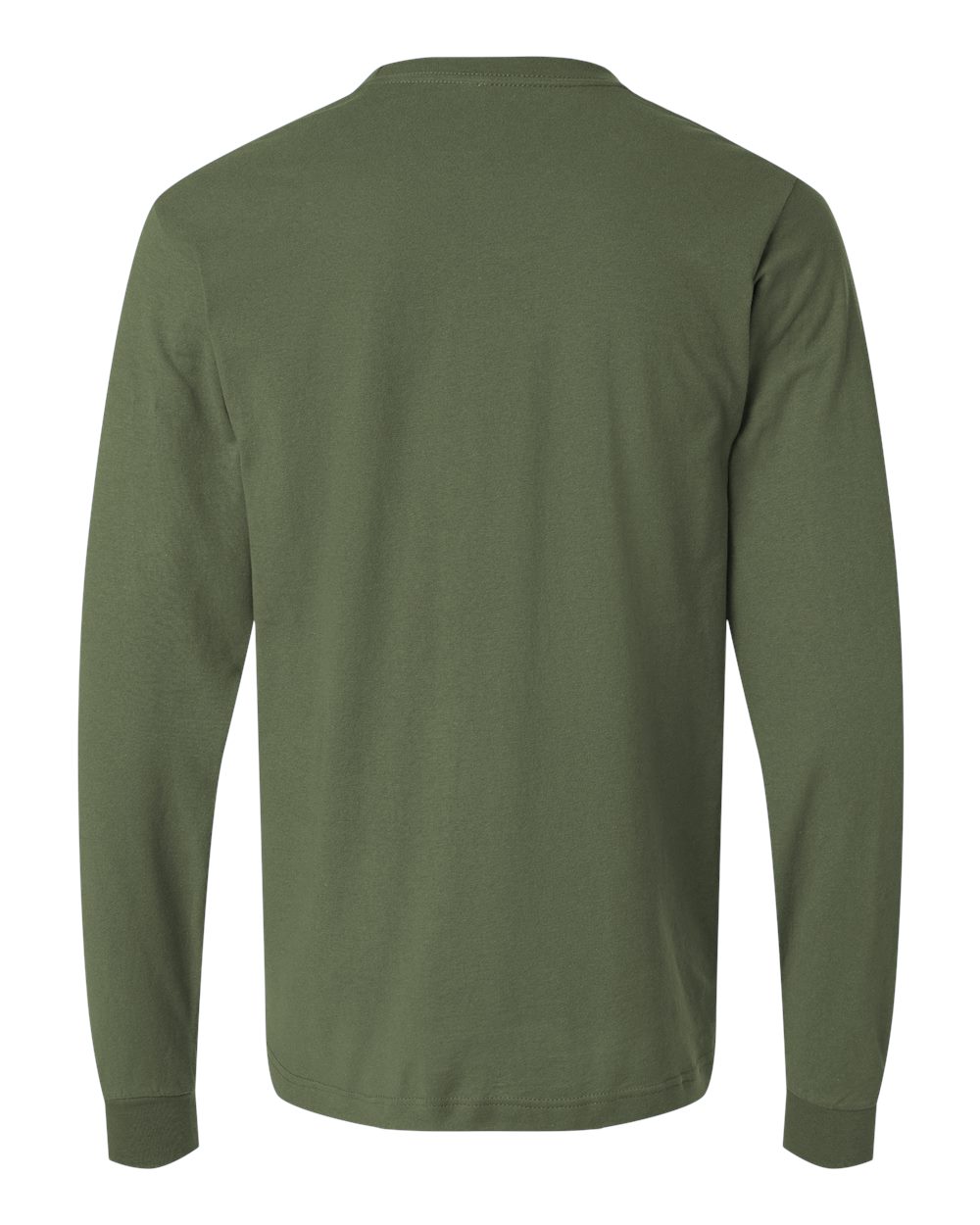 202LS Tultex Fine Jersey Long Sleeve T-Shirt - Back Image