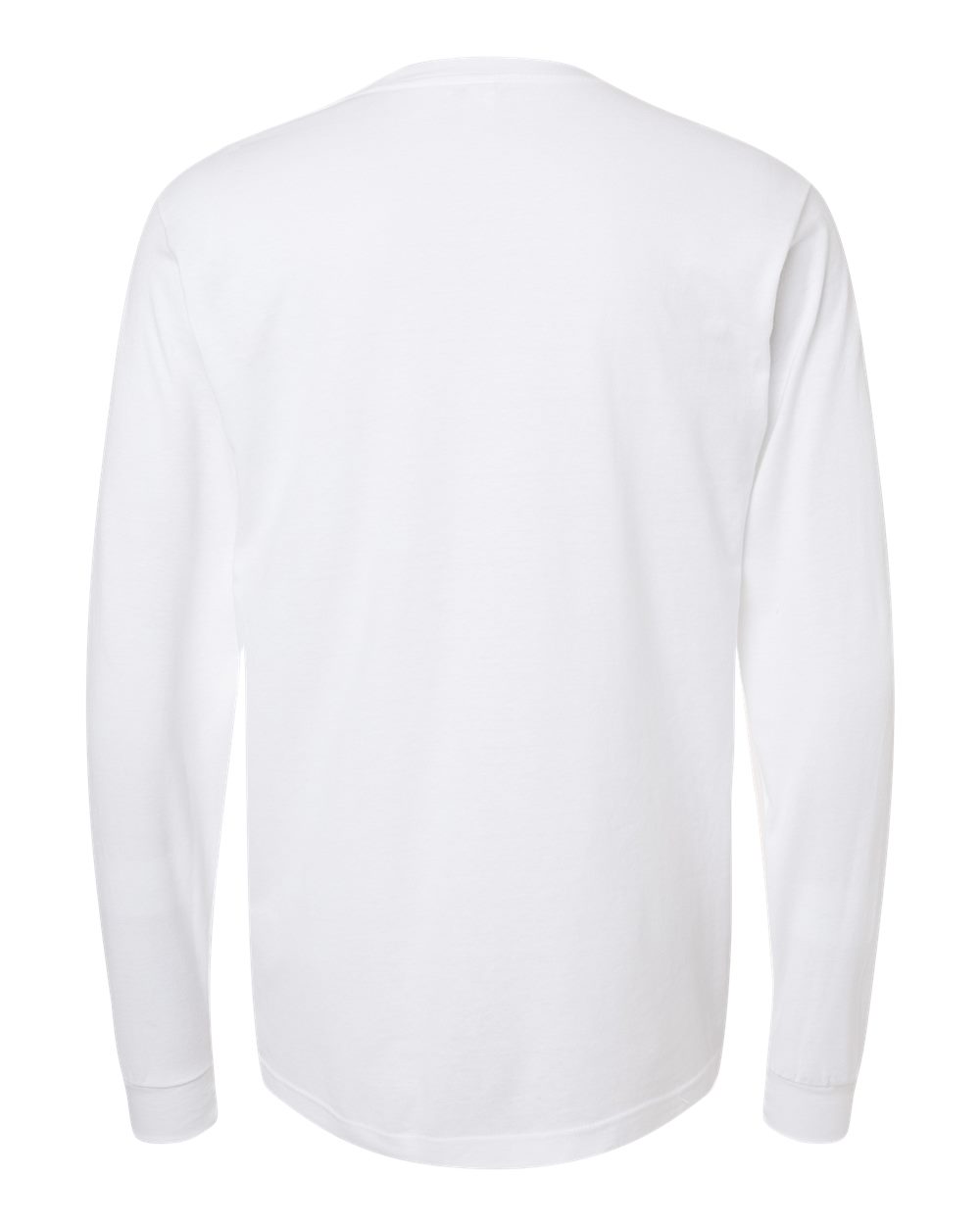 202LS Tultex Fine Jersey Long Sleeve T-Shirt - Back Image