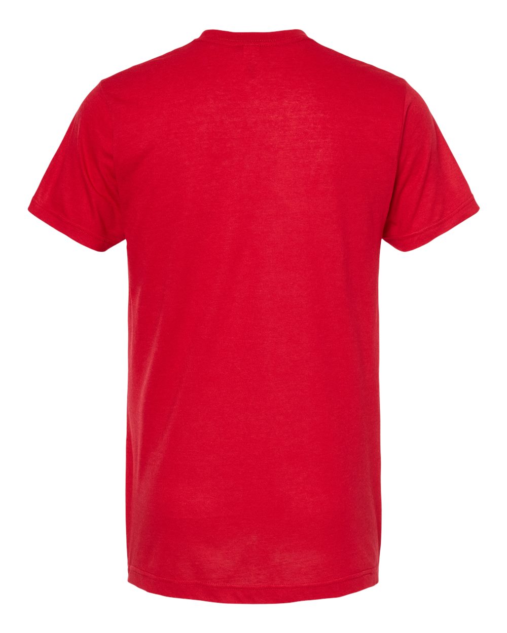 207 Tultex Poly-Rich V-Neck T-Shirt - Back Image