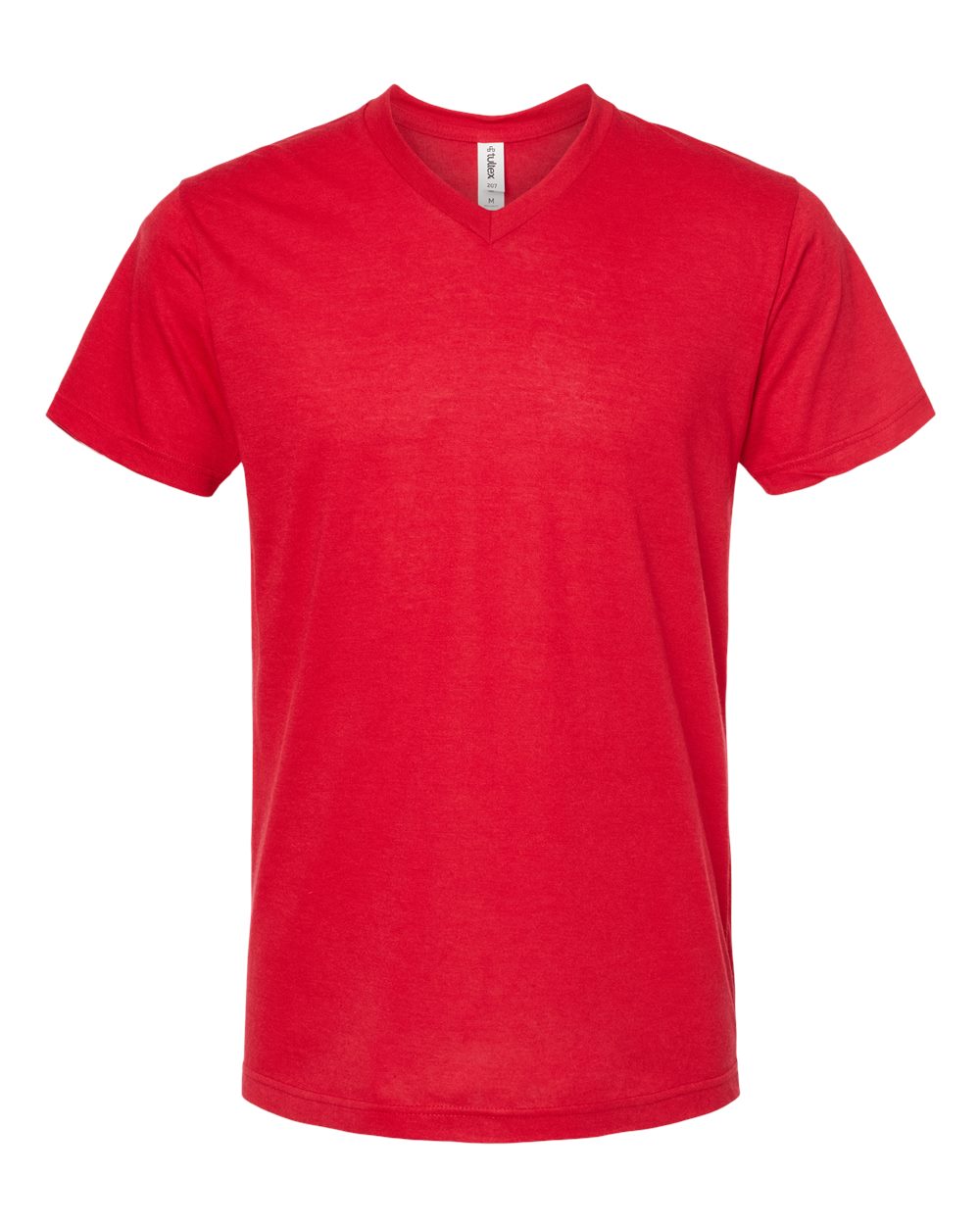 207 Tultex Poly-Rich V-Neck T-Shirt