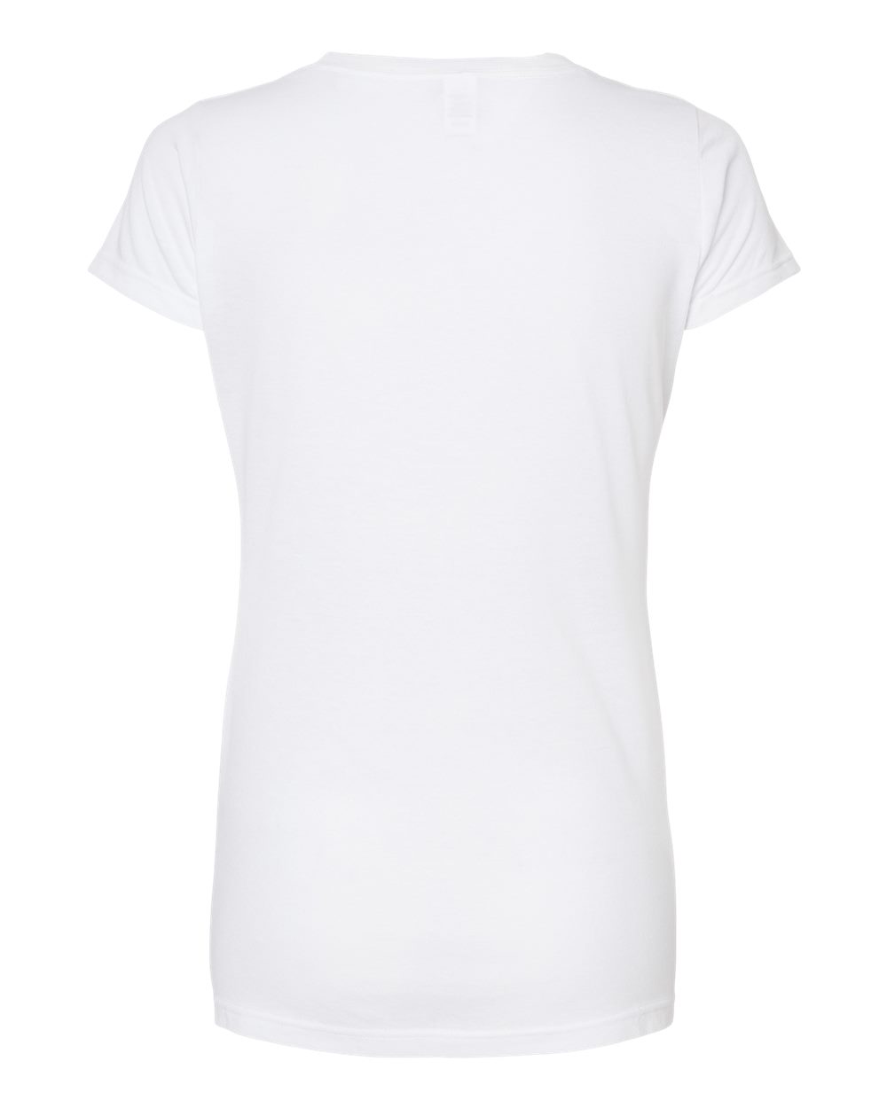 243 Tultex Womens Poly-Rich Scoop Neck T-Shirt 243 Tultex Womens Poly-Rich Scoop Neck T-Shirt - Back Image