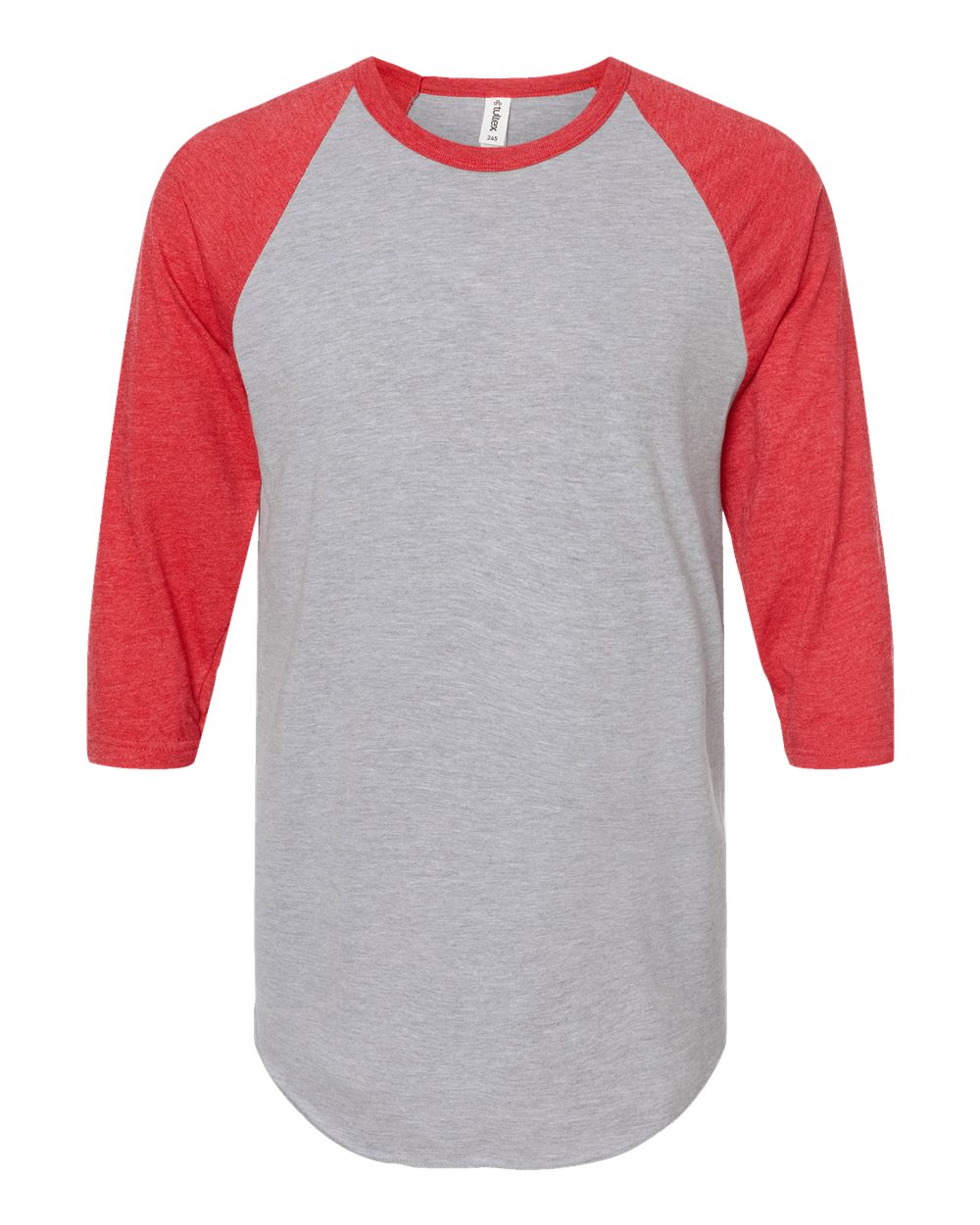 245 Tultex Fine Jersey Raglan T-Shirt Zoom Image