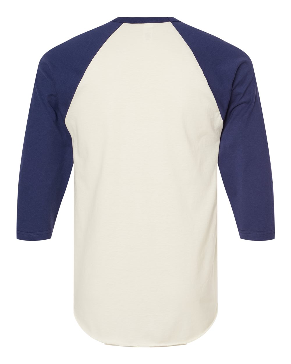 245 Tultex Fine Jersey Raglan T-Shirt - Back Image