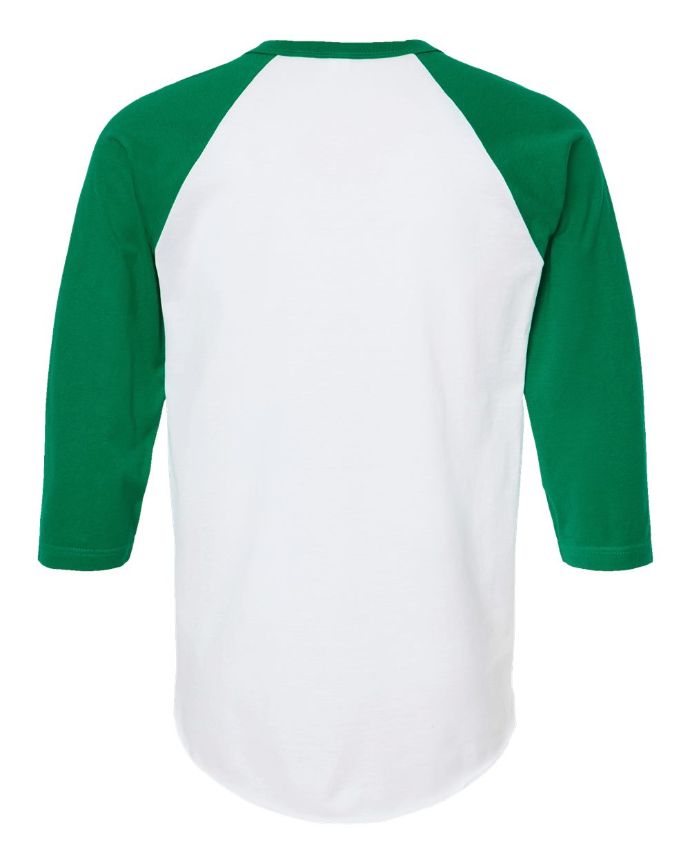 245 Tultex Fine Jersey Raglan T-Shirt - Back Image
