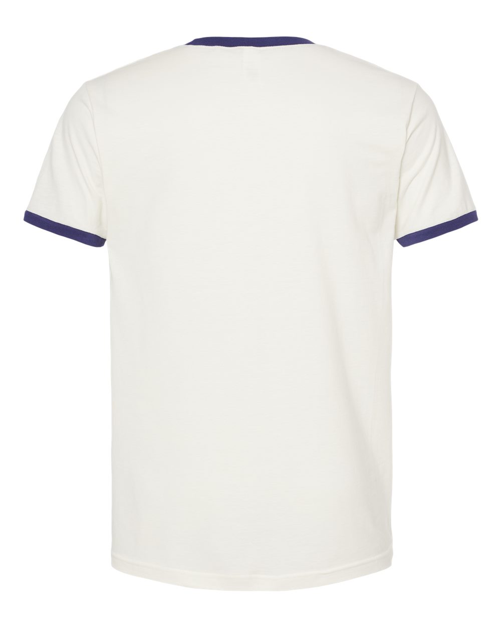 246 Tultex Fine Jersey Ringer T-Shirt - Back Image