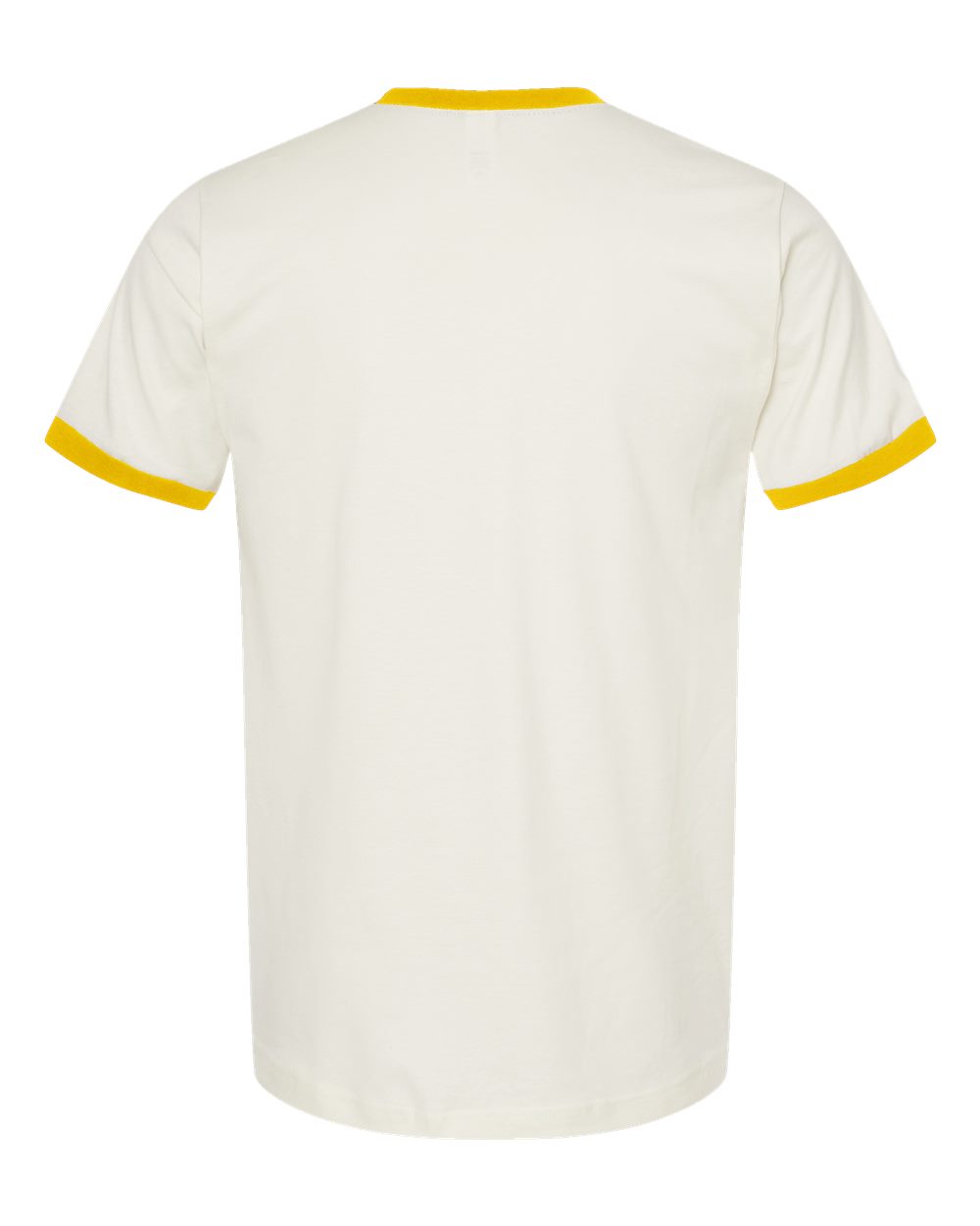246 Tultex Fine Jersey Ringer T-Shirt - Back Image