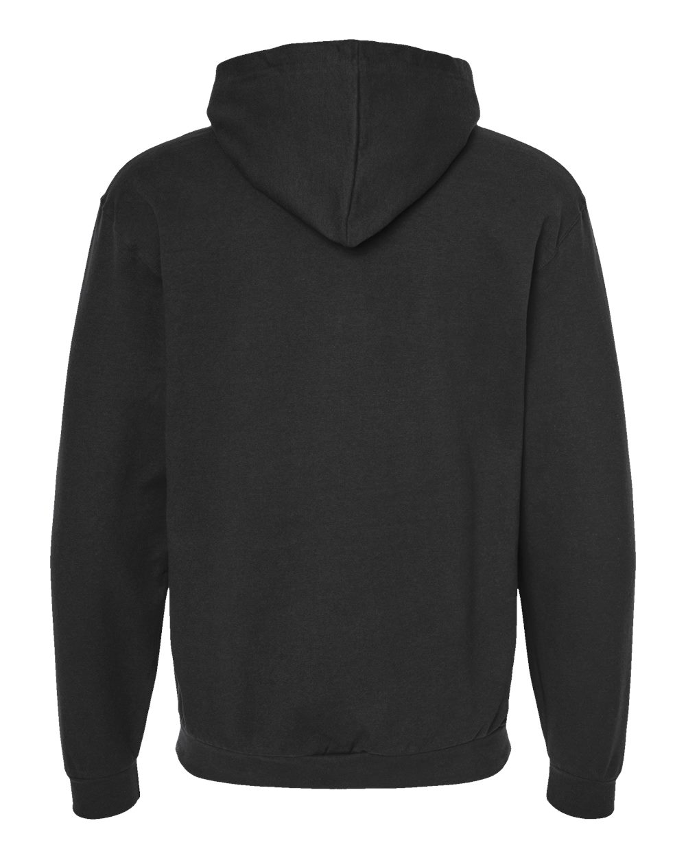 331 Tultex Full-Zip Hooded Sweatshirt - Back Image