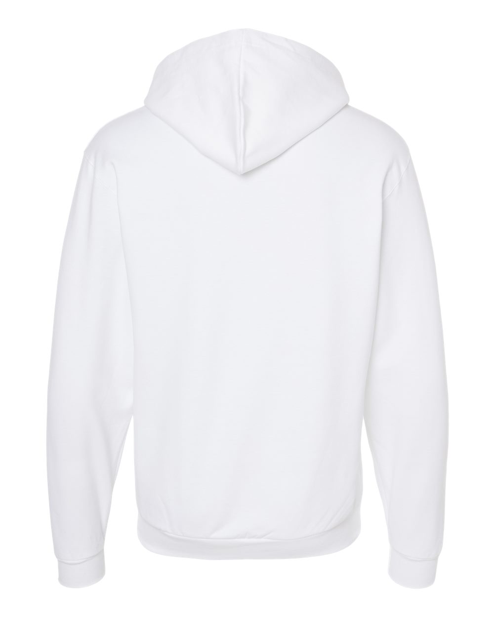 331 Tultex Full-Zip Hooded Sweatshirt - Back Image