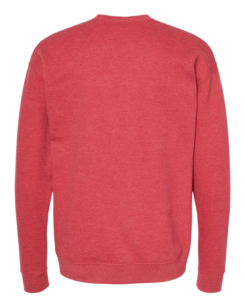 340 Tultex Fleece Crewneck Sweatshirt - Back Image