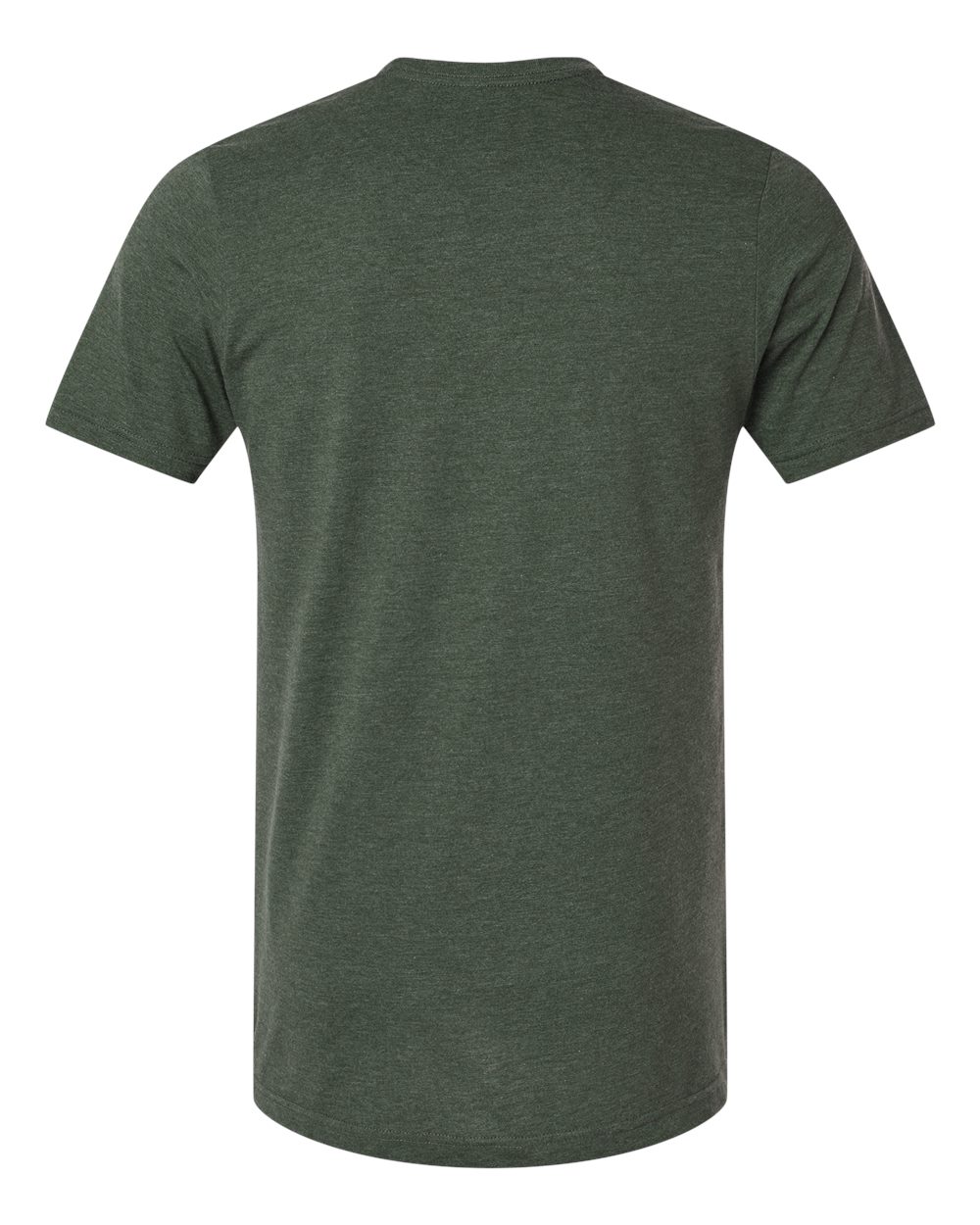 602CVC Tultex Combed CVC T-Shirt - Back Image