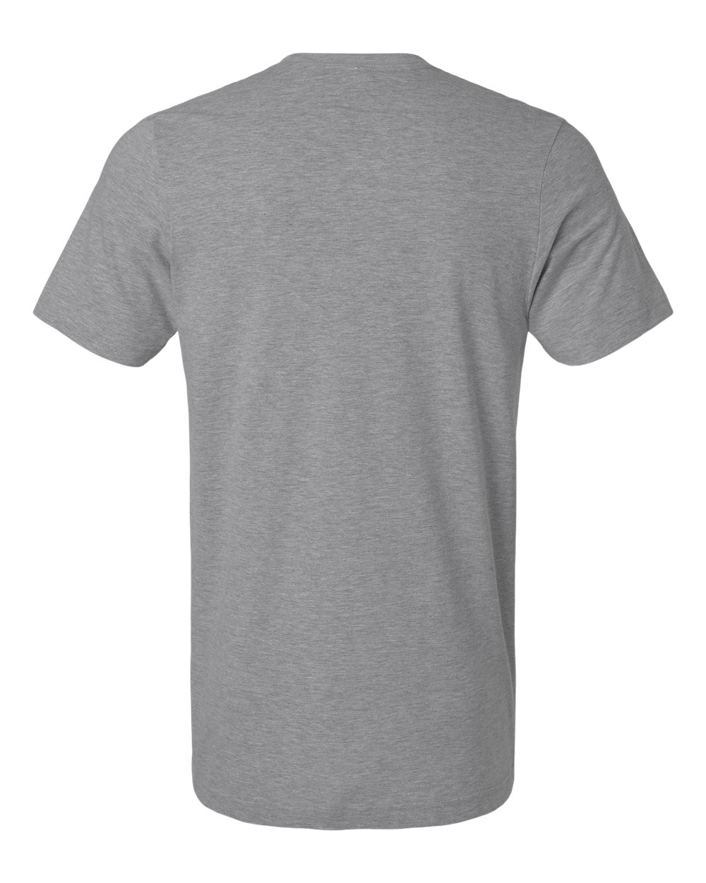 602CVC Tultex Combed CVC T-Shirt - Back Image