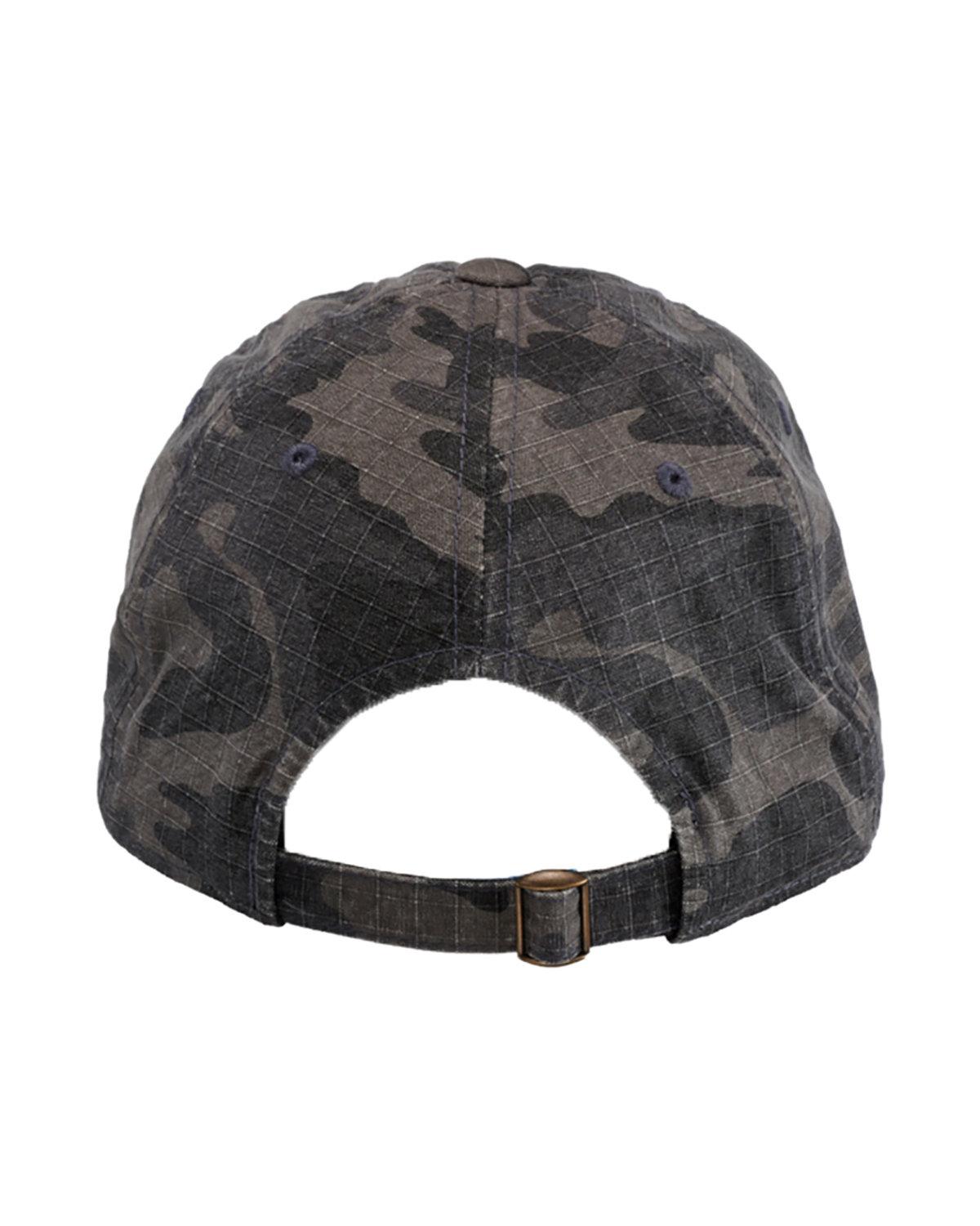 TW5537 Top Of The World Ripper Washed Cotton Ripstop Hat - Back Image