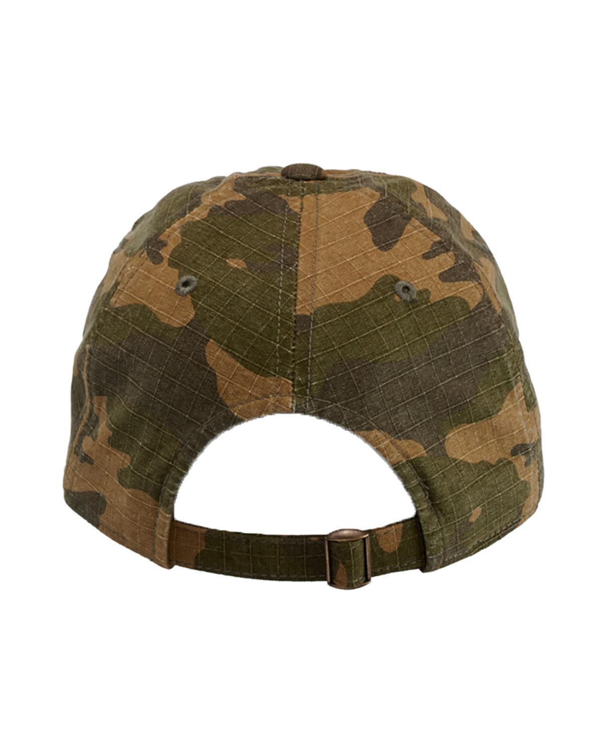 TW5537 Top Of The World Ripper Washed Cotton Ripstop Hat - Back Image
