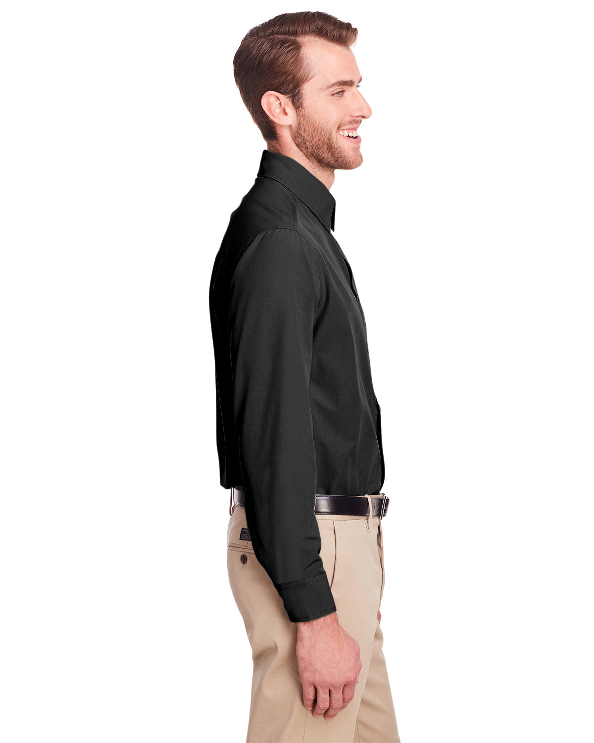 UC500 UltraClub Mens Bradley Performance Woven Shirt - Siide Image