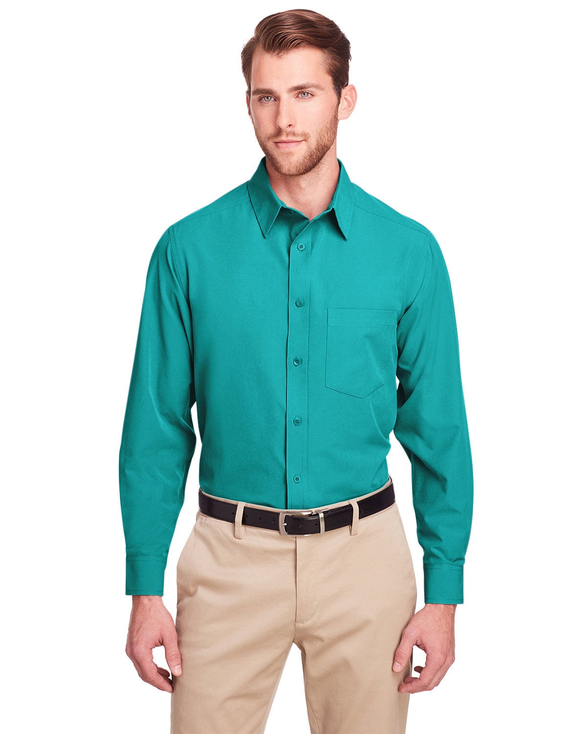 UC500 UltraClub Mens Bradley Performance Woven Shirt UC500 UltraClub Mens Bradley Performance Woven Shirt