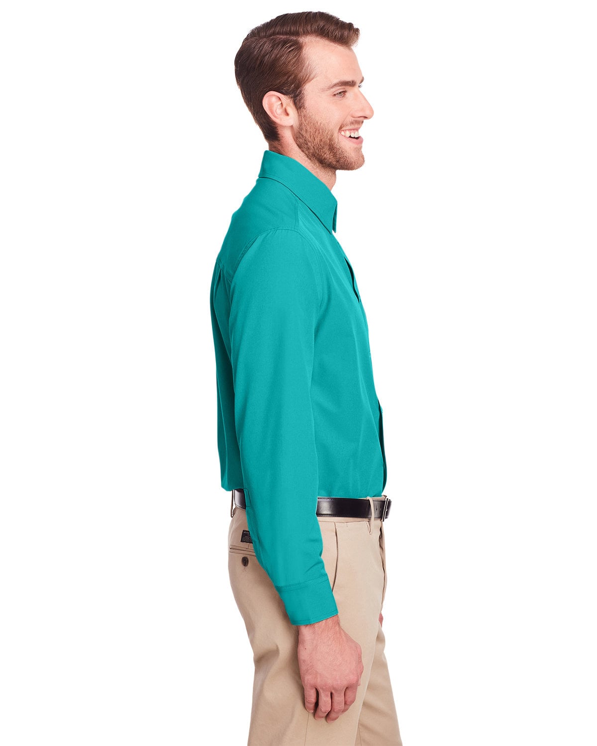 UC500 UltraClub Mens Bradley Performance Woven Shirt UC500 UltraClub Mens Bradley Performance Woven Shirt - Siide Image
