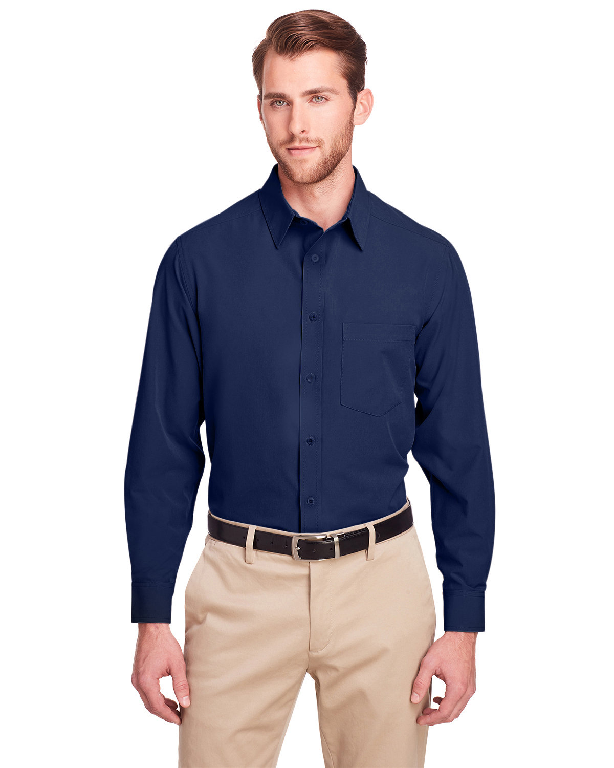 UC500 UltraClub Mens Bradley Performance Woven Shirt