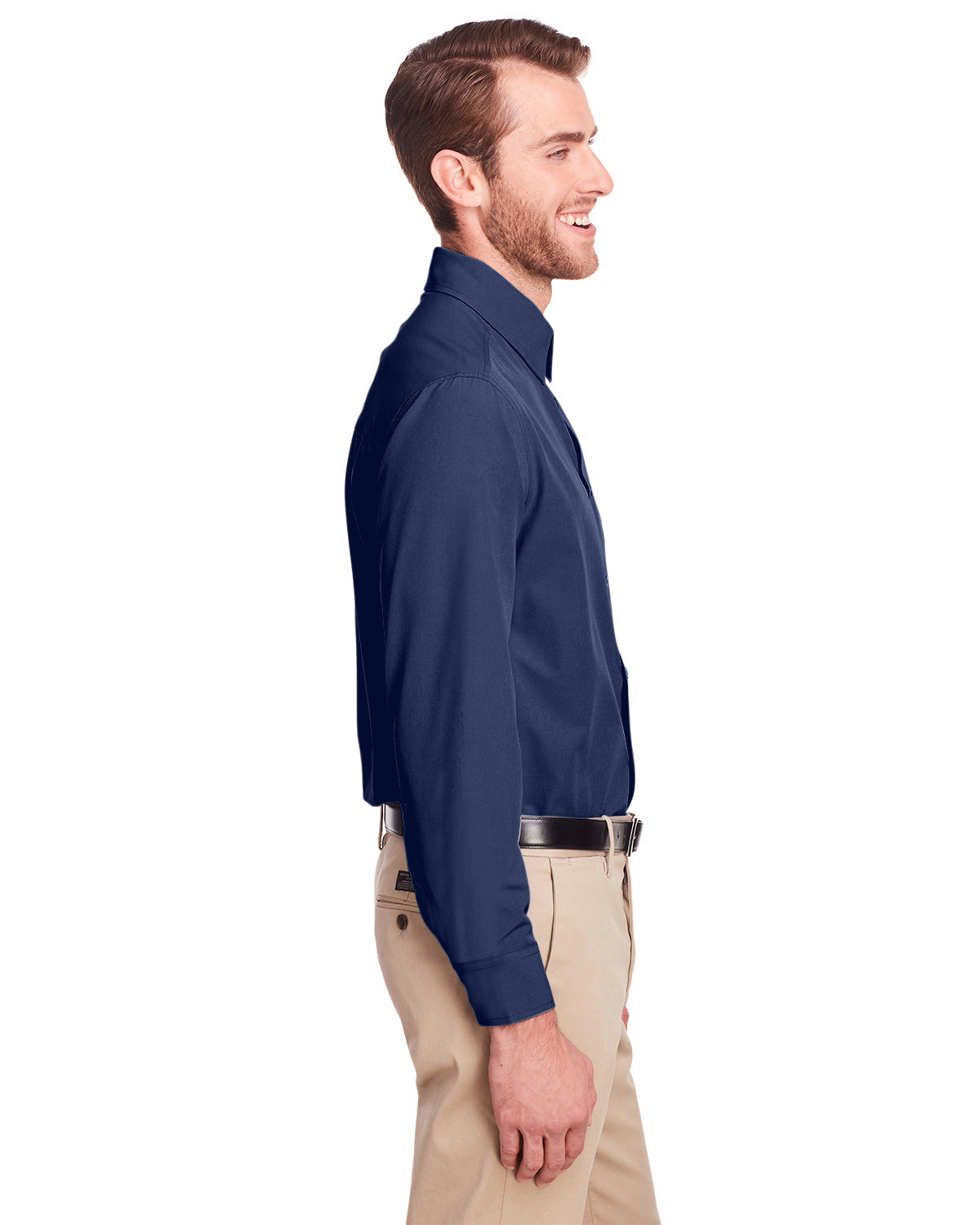 UC500 UltraClub Mens Bradley Performance Woven Shirt - Siide Image