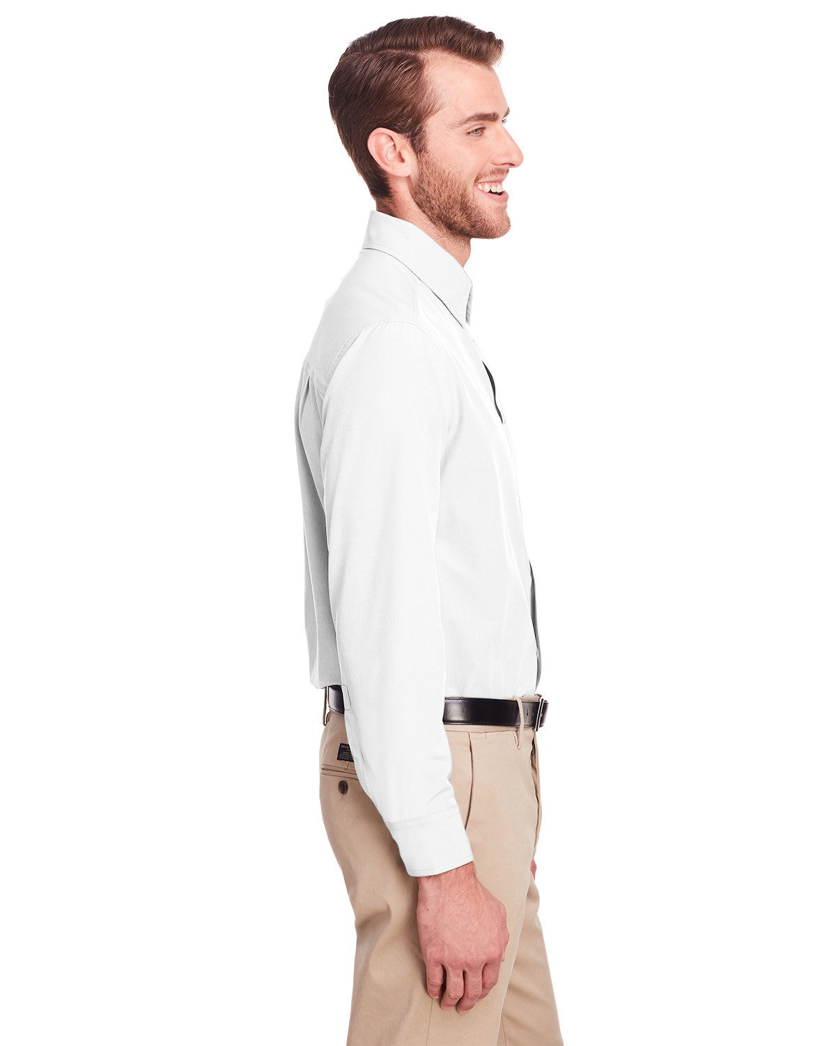 UC500 UltraClub Mens Bradley Performance Woven Shirt - Siide Image