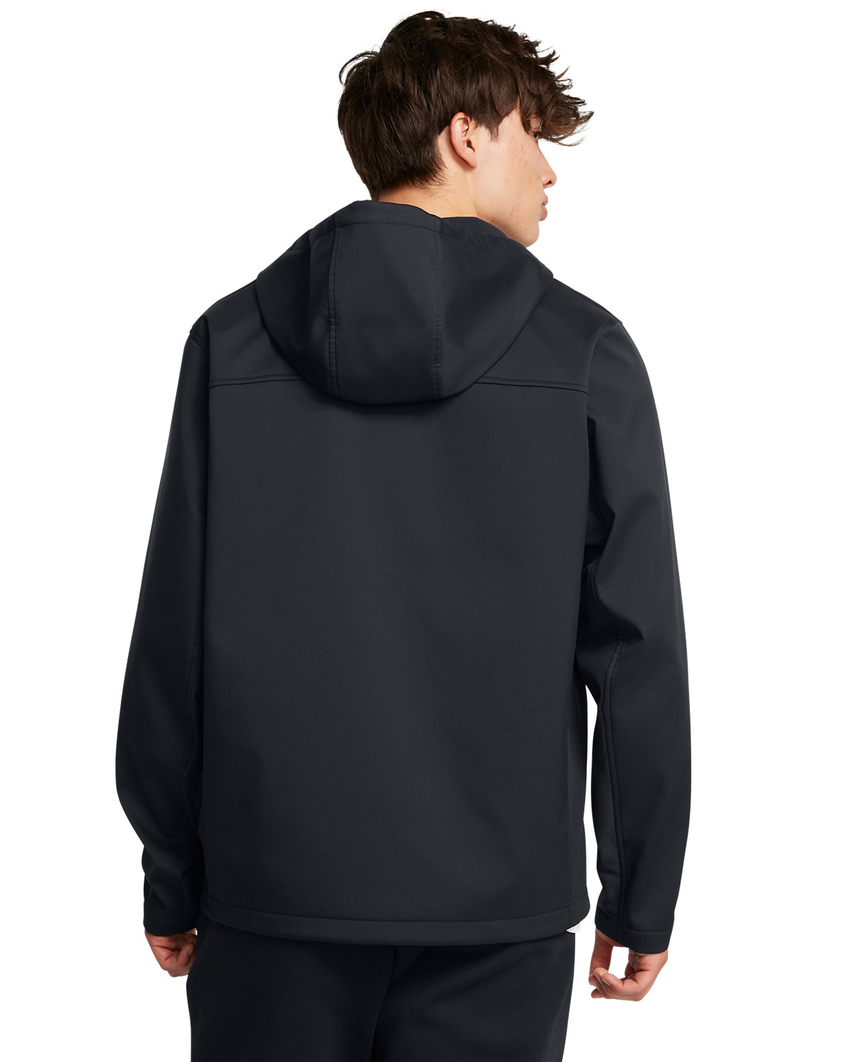 1371587 Under Armour Mens CGI Shield 2.0 Hooded Jacket - Back Image