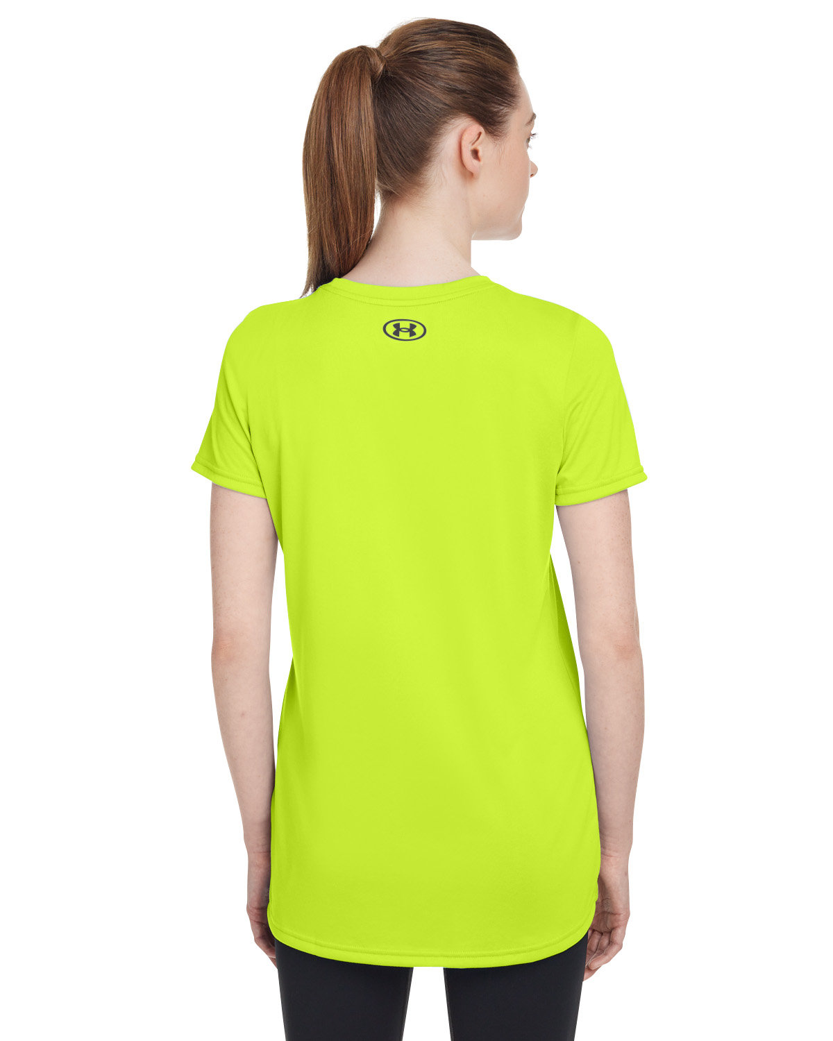 1376847 Under Armour Ladies Team Tech T-Shirt - Back Image